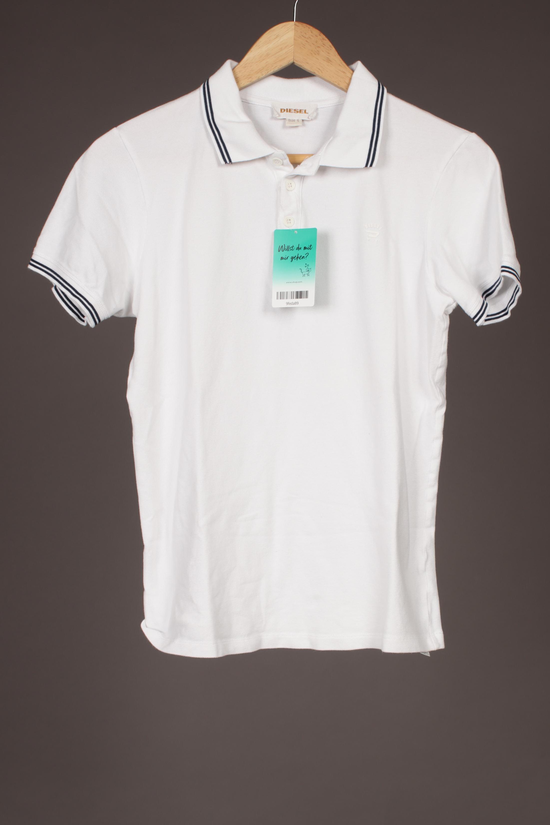 Thumbnail - Diesel Herren Poloshirt, weiß, Gr.