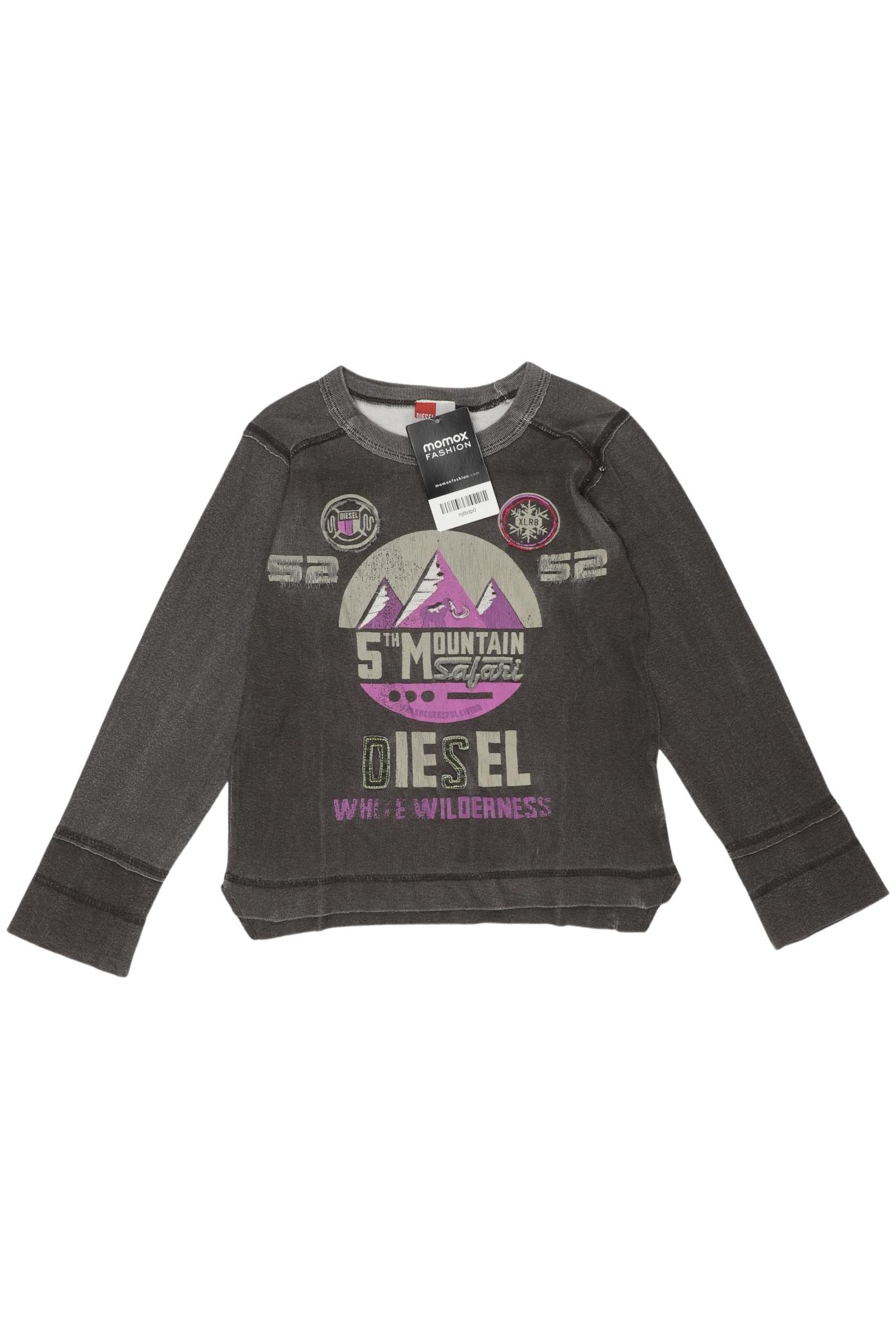 

Diesel Mädchen Langarmshirt, grau, Gr. 122