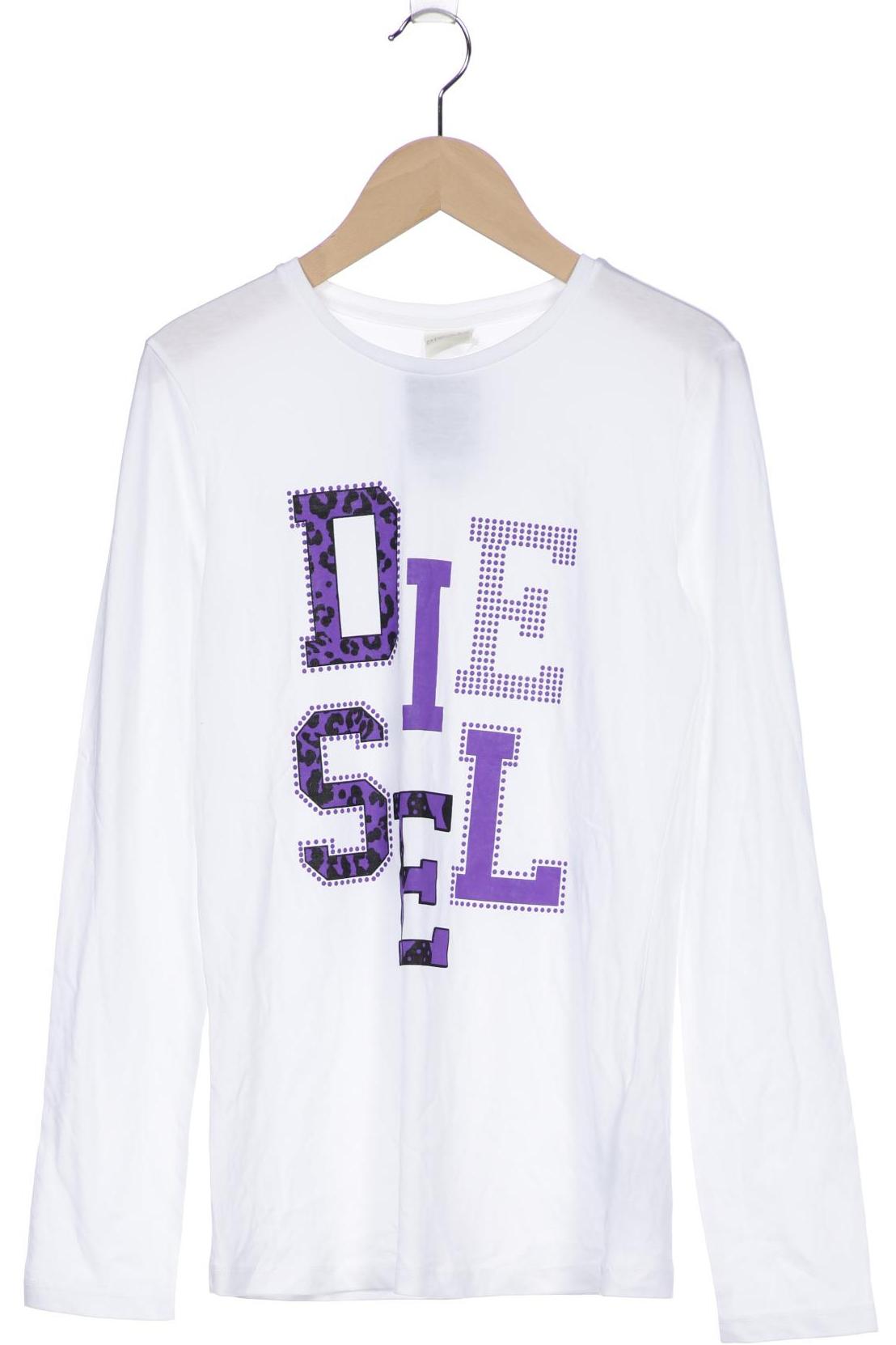 

Diesel Mädchen Langarmshirt, weiß