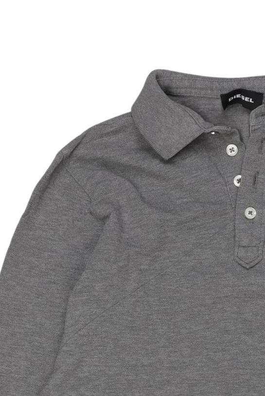 Thumbnail - Diesel Mädchen Poloshirt, grau, Gr. 8