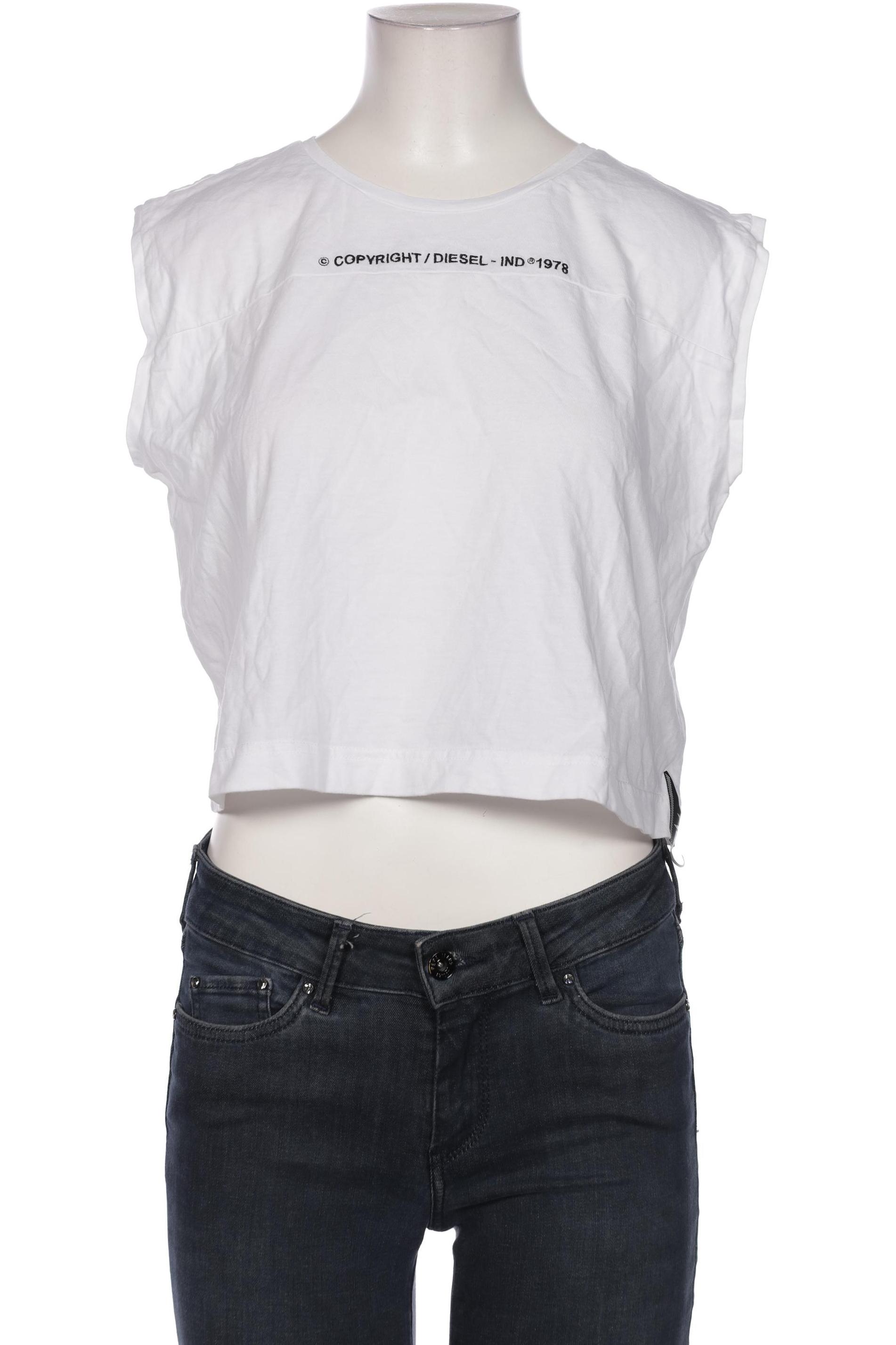 

Diesel Damen T-Shirt, weiß, Gr. 16