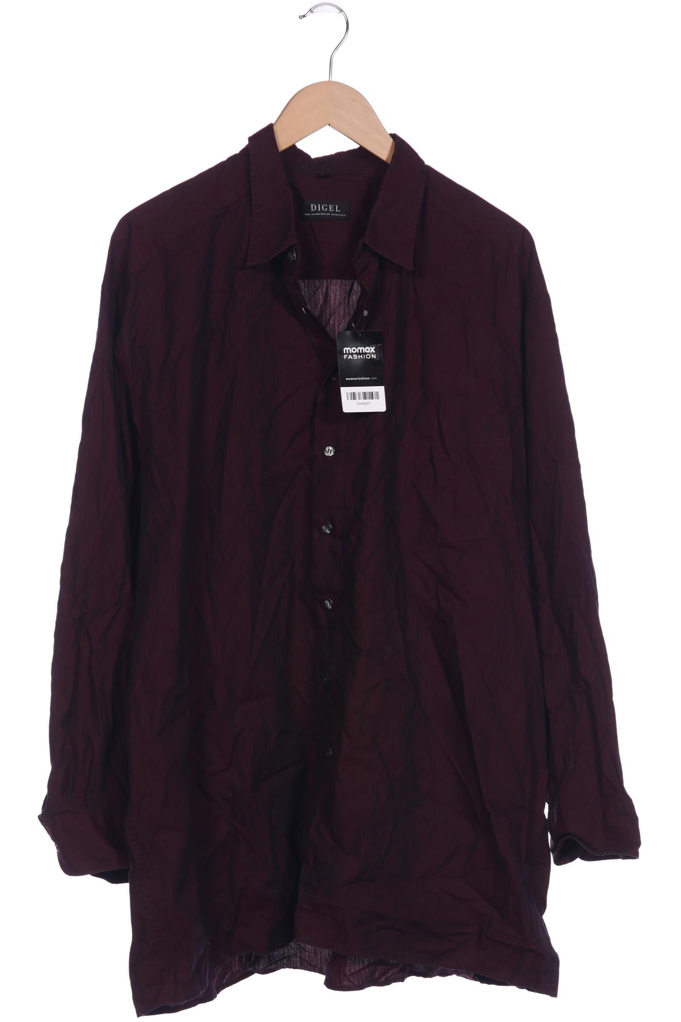 

Digel Herren Hemd, bordeaux, Gr. 58