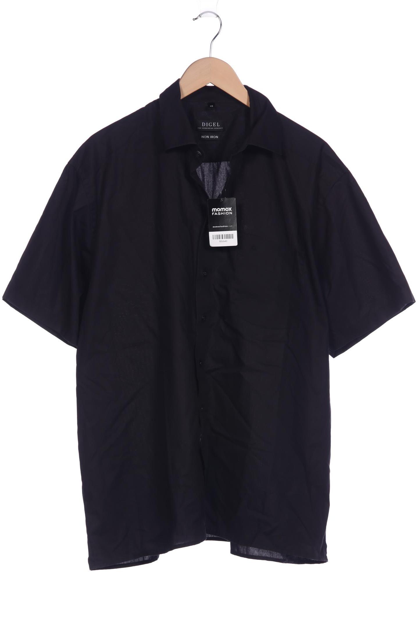 

Digel Herren Hemd, schwarz, Gr. 56