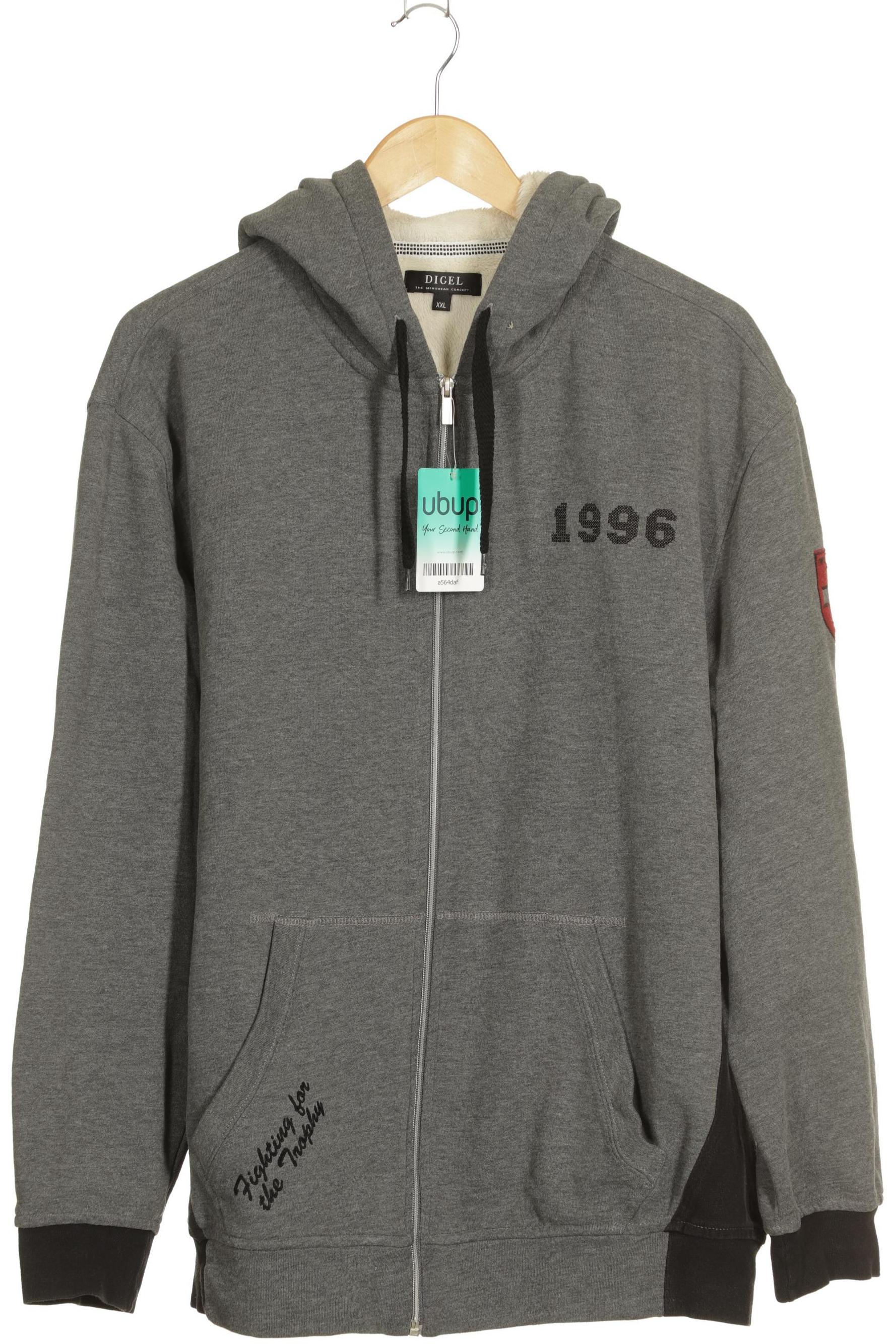 

Digel Herren Kapuzenpullover, grau, Gr.