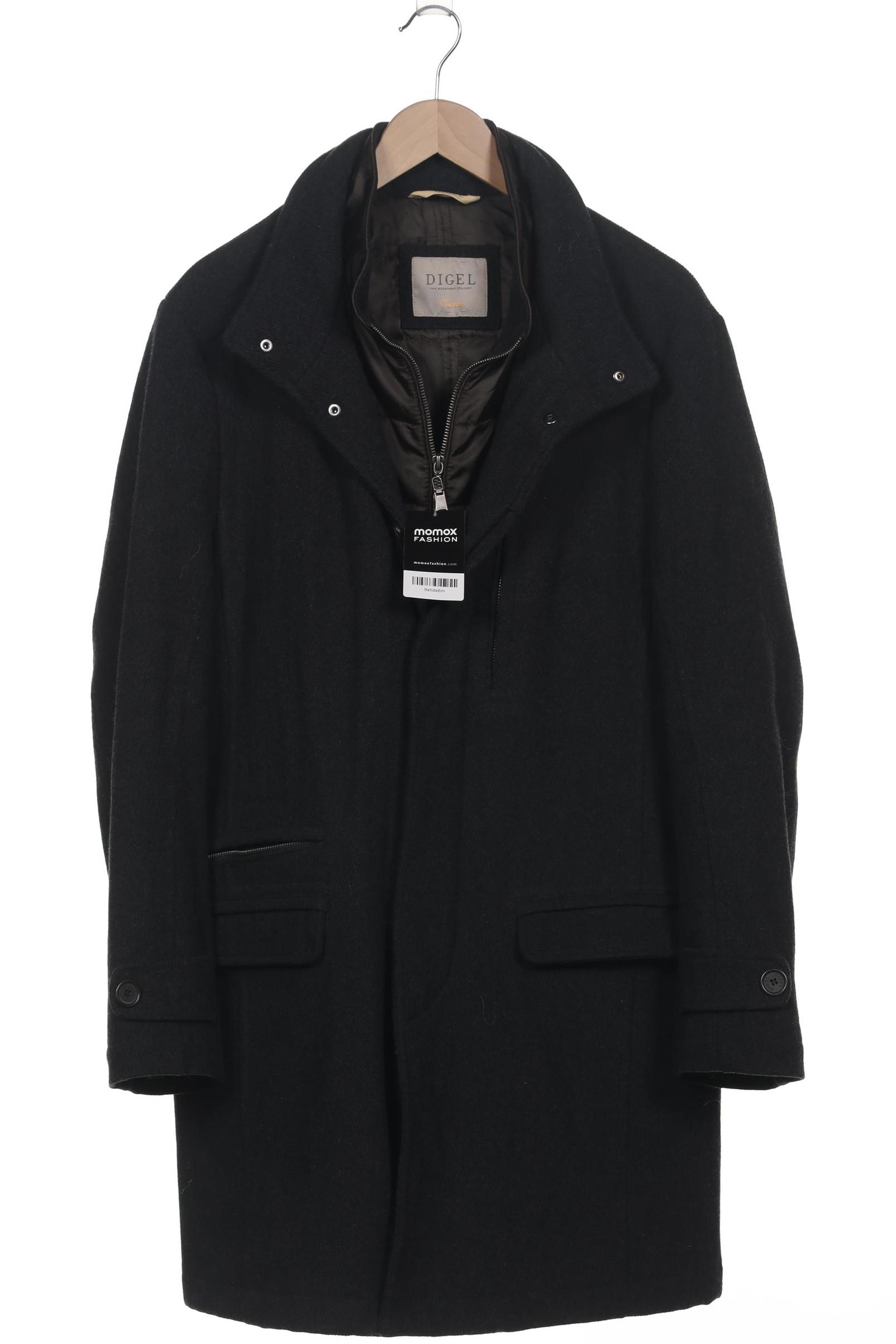 

Digel Herren Mantel, schwarz, Gr. 48
