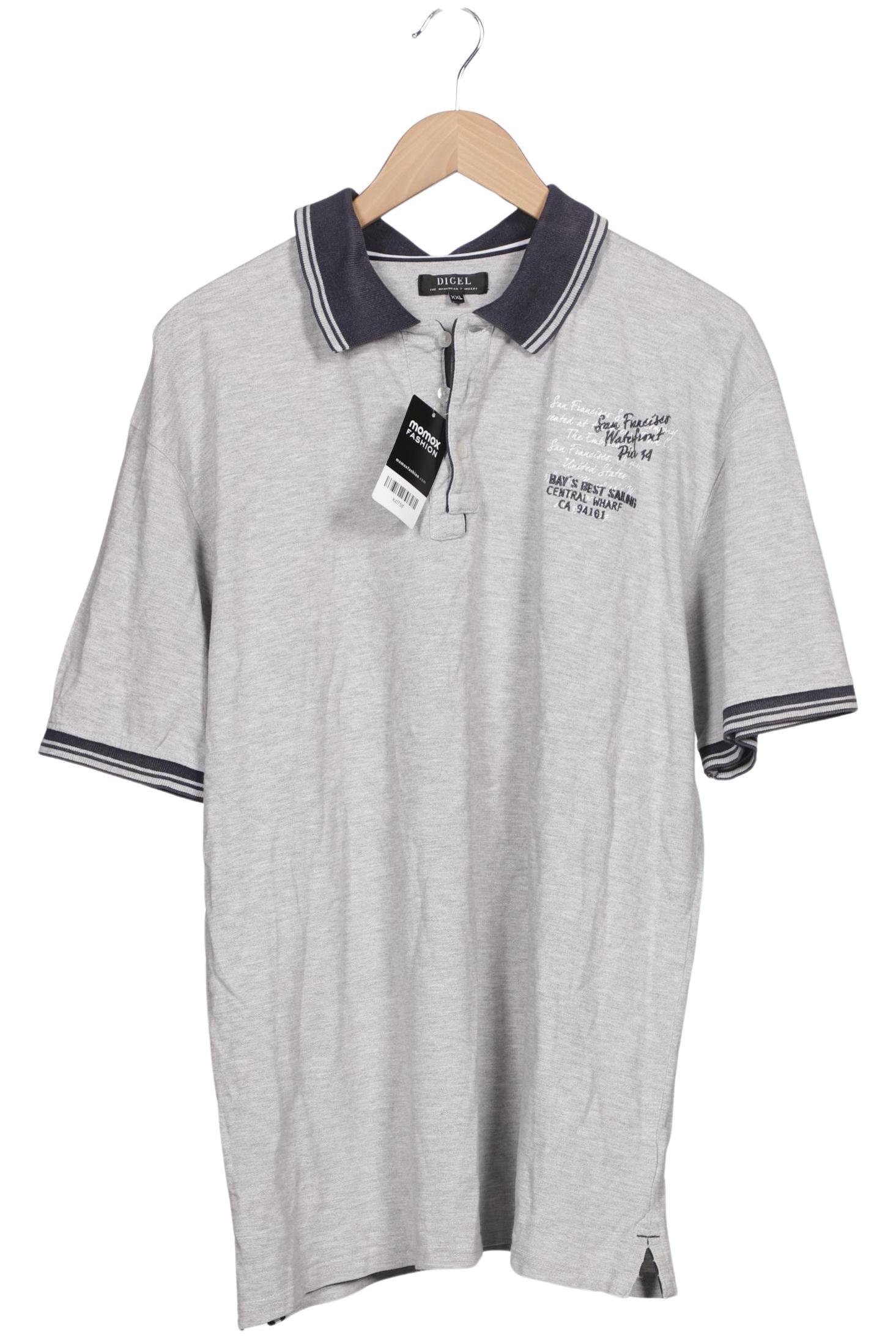 

Digel Herren Poloshirt, grau, Gr. 56