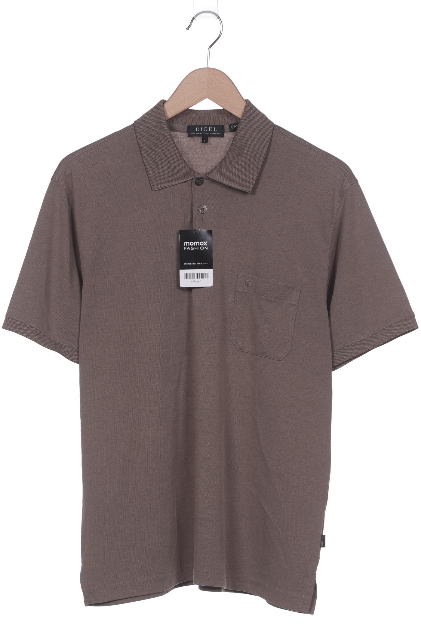 

Digel Herren Poloshirt, braun, Gr. 52