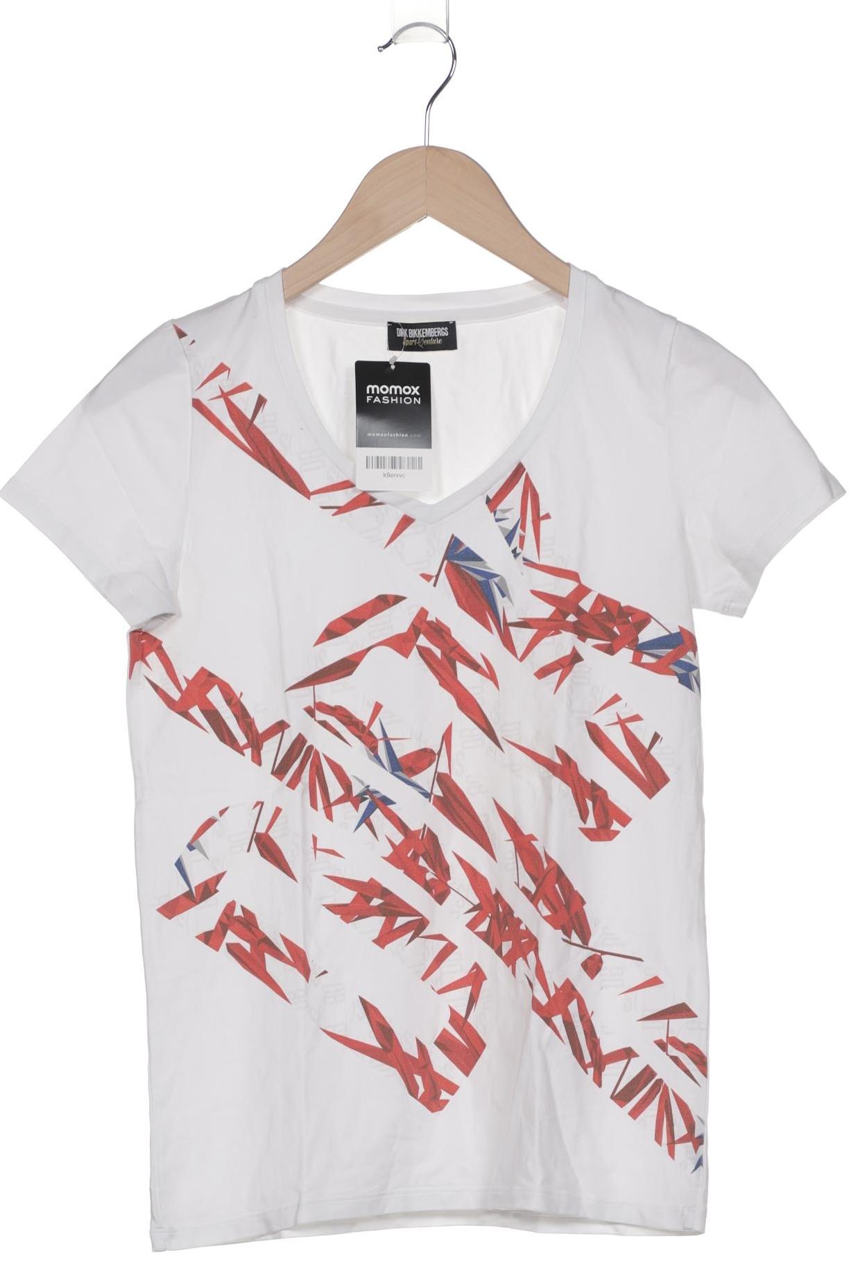 

Dirk Bikkembergs Damen T-Shirt, weiß, Gr. 38