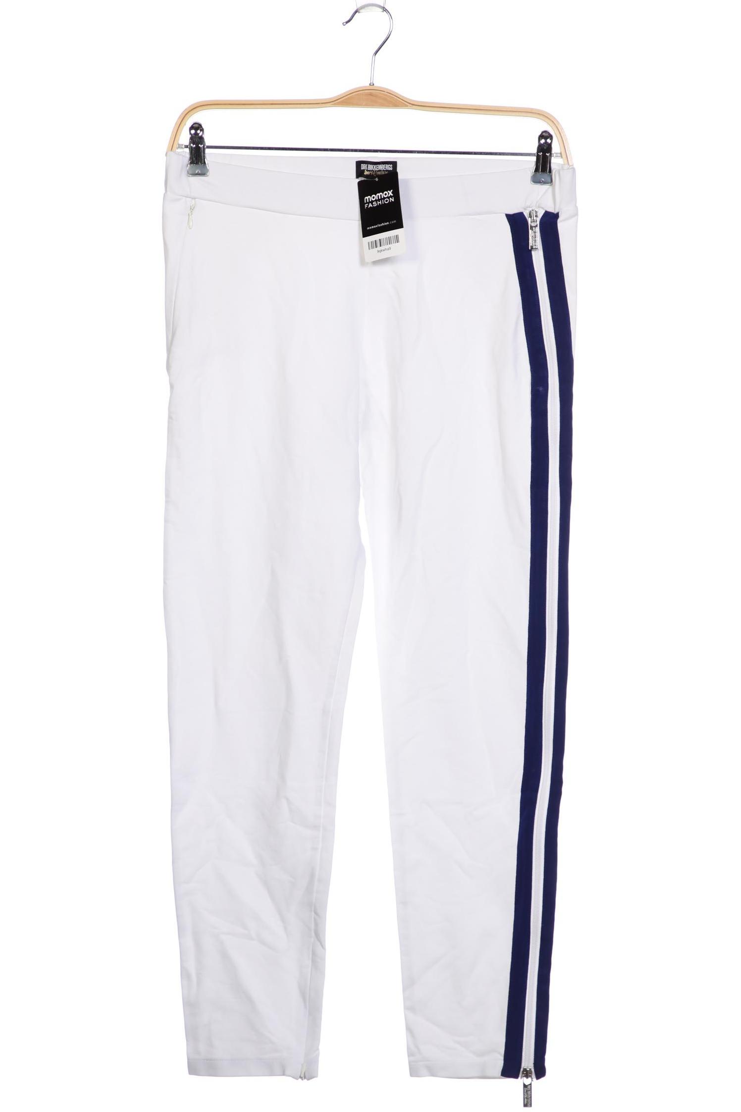 

Dirk Bikkembergs Damen Stoffhose, weiß, Gr. 44