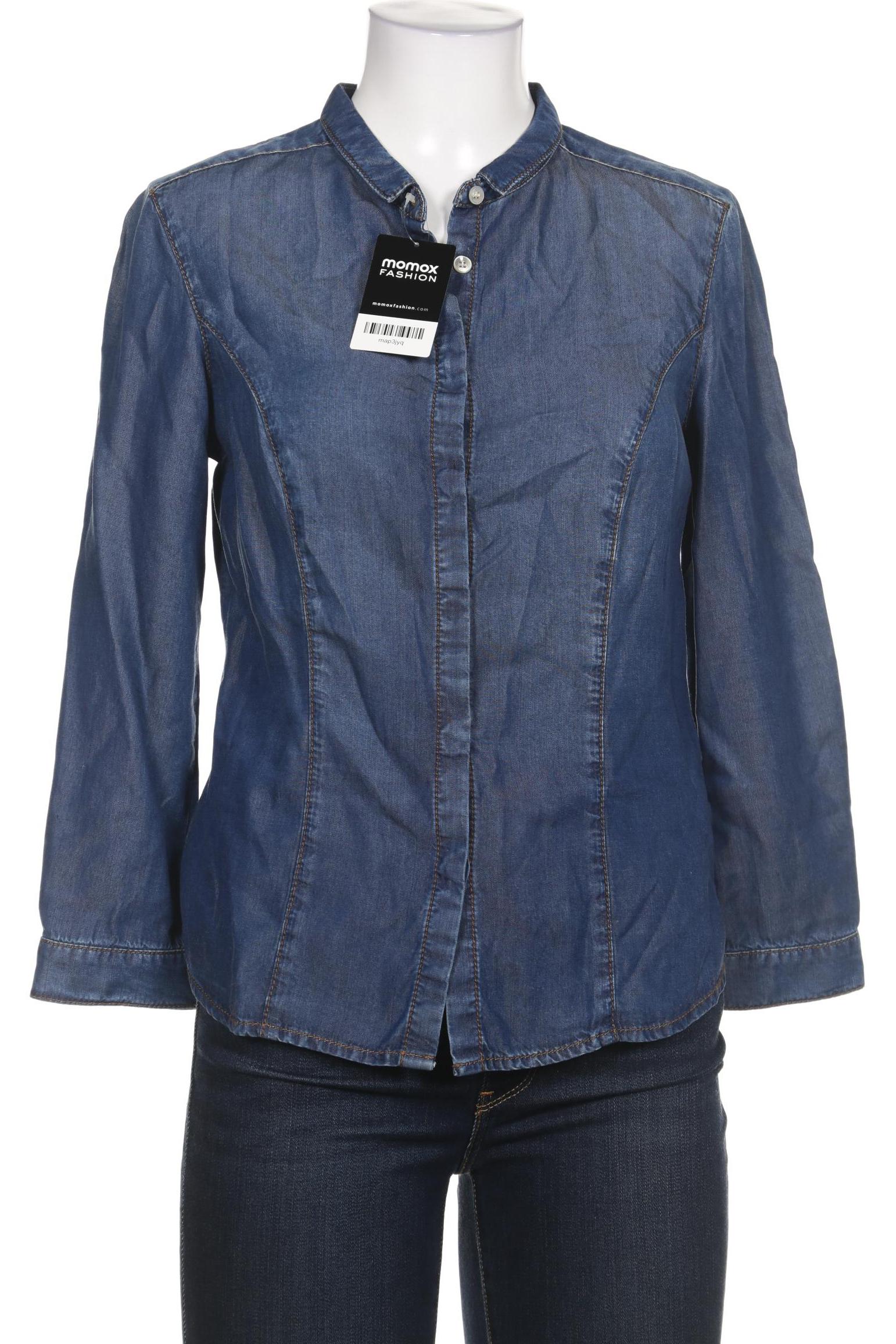 

Dirk Bikkembergs Damen Bluse, marineblau, Gr. 38