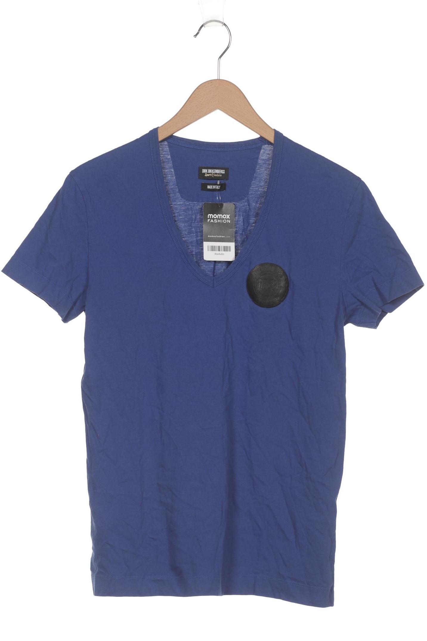 

Dirk Bikkembergs Herren T-Shirt, blau, Gr. 48