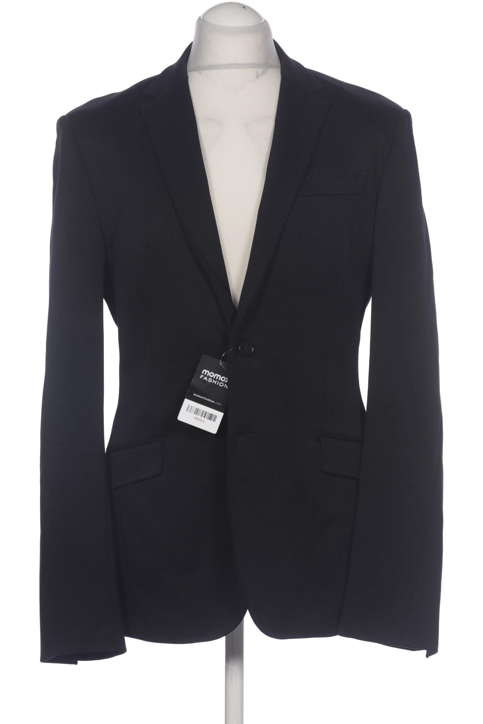 

Dirk Bikkembergs Herren Sakko, schwarz, Gr. 50