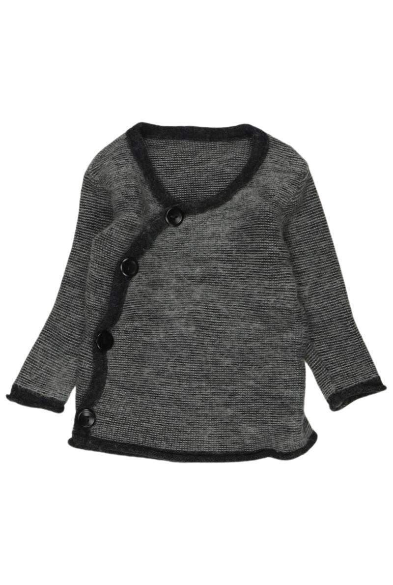 

disana Jungen Strickjacke, grau, Gr. 62