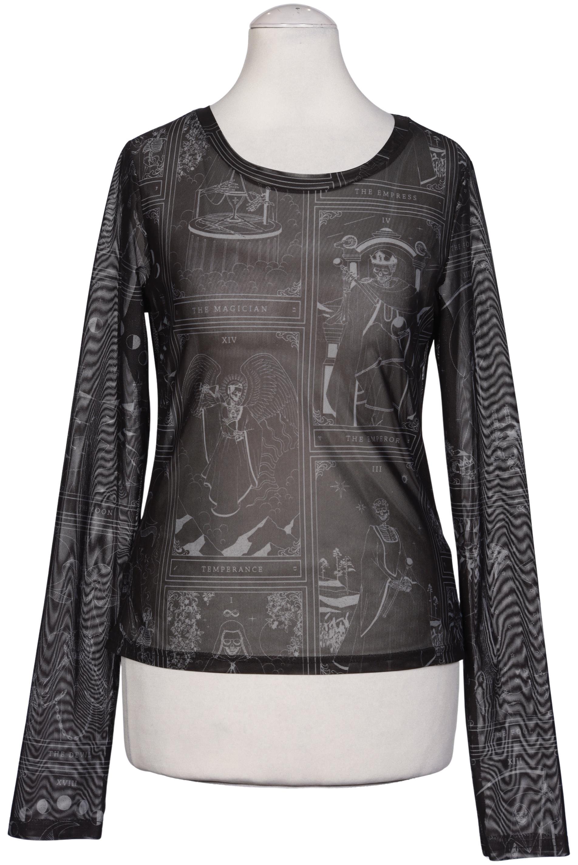 

Disturbia Damen Langarmshirt, schwarz, Gr. 36
