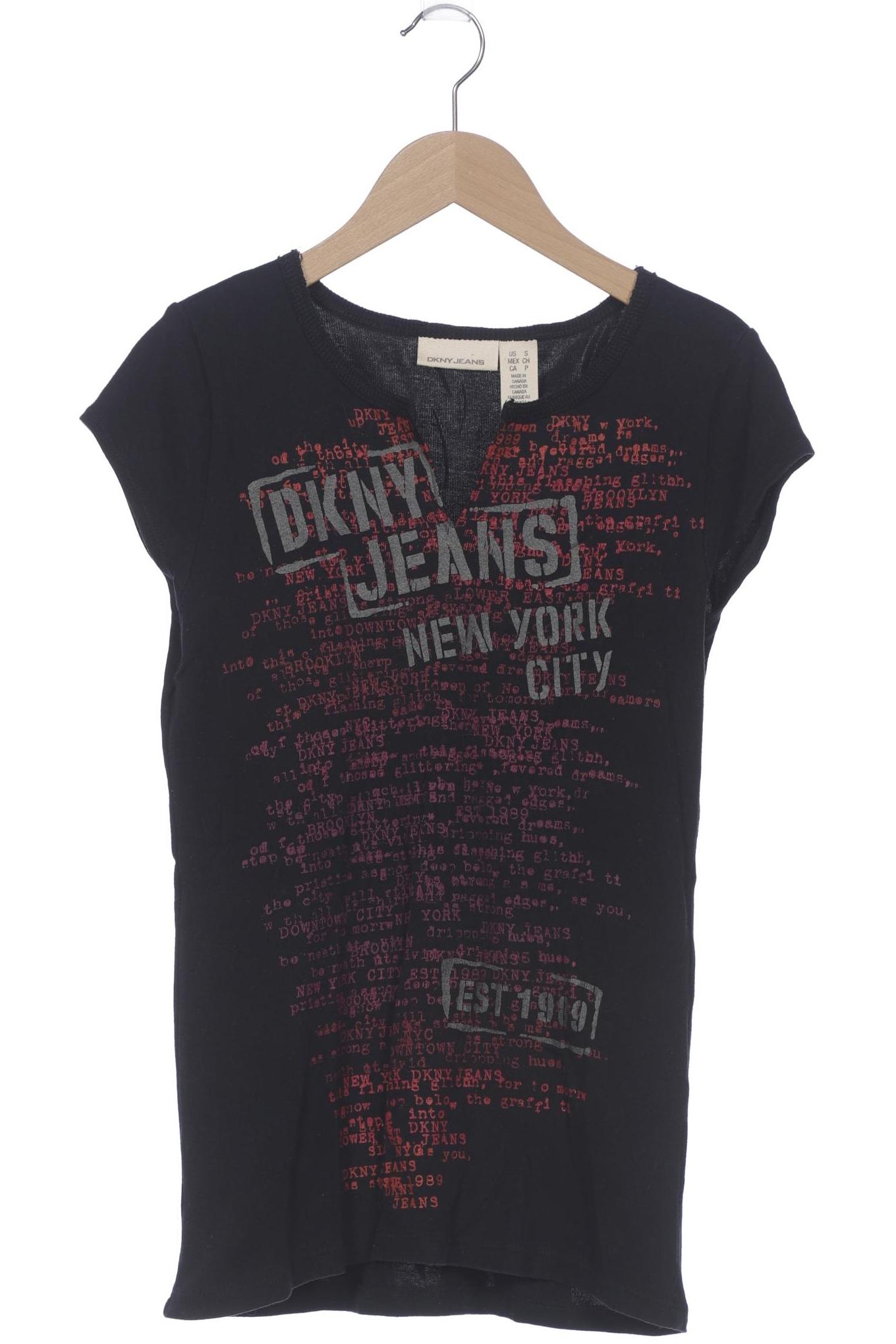 

Dkny by Donna Karan New York Damen T-Shirt, schwarz, Gr. 36