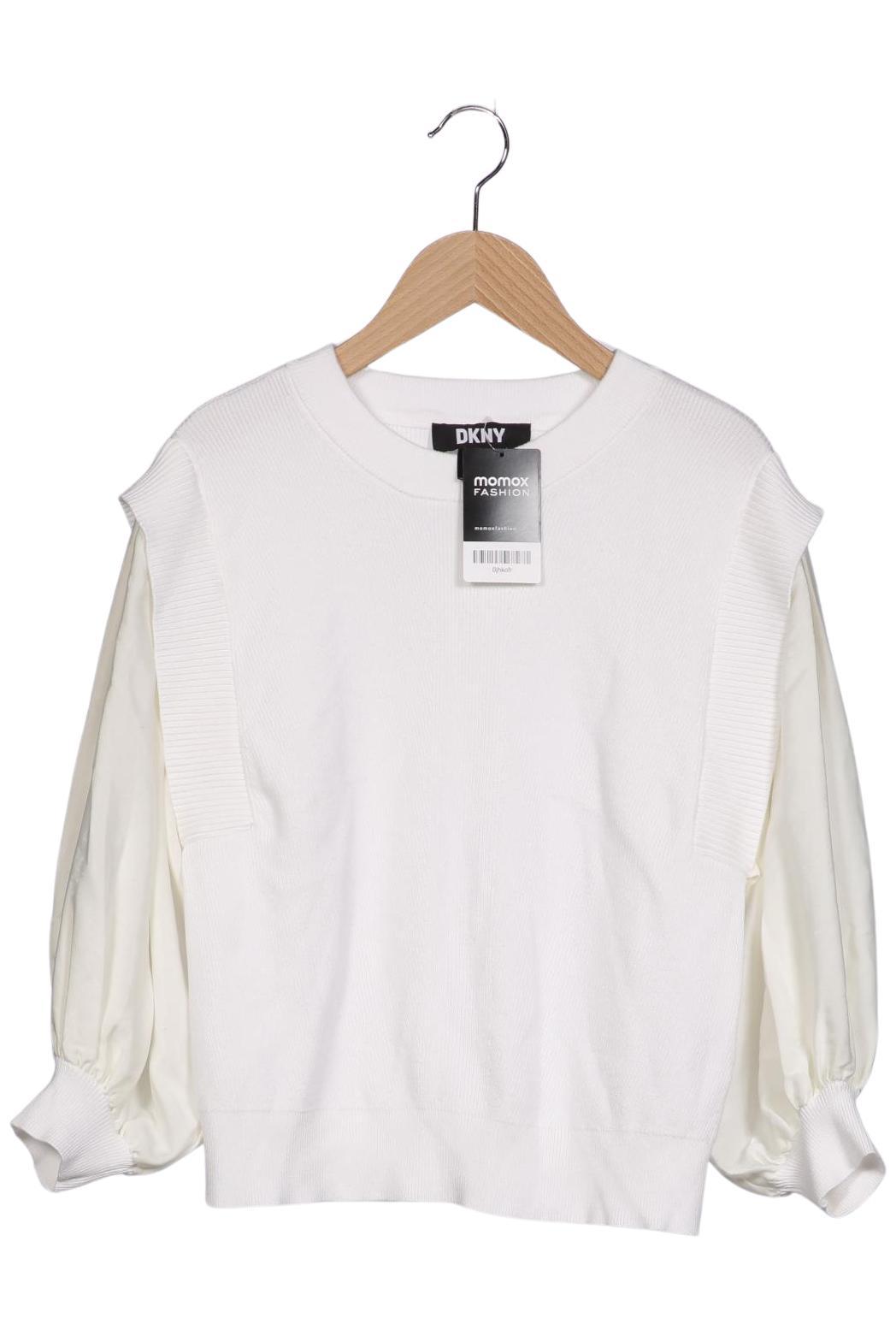 

Dkny by Donna Karan New York Damen Pullover, weiß, Gr. 36