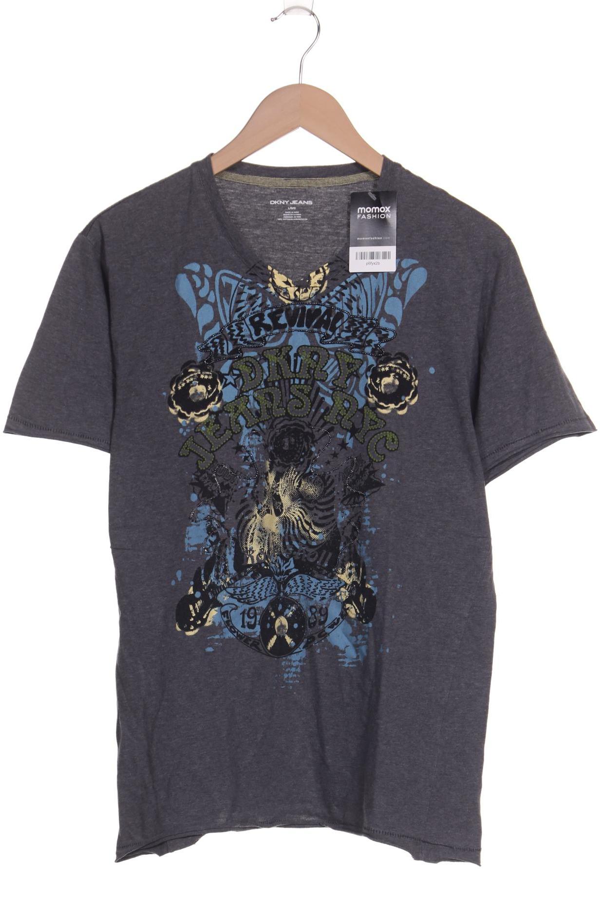 

Dkny by Donna Karan New York Herren T-Shirt, grau, Gr. 52