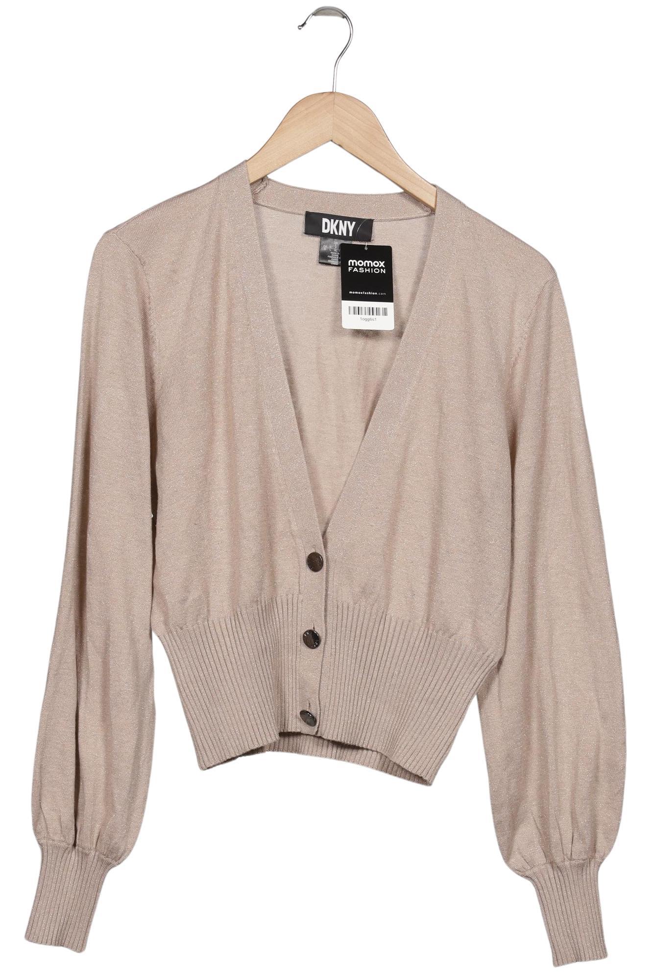 

Dkny by Donna Karan New York Damen Strickjacke, beige, Gr. 42