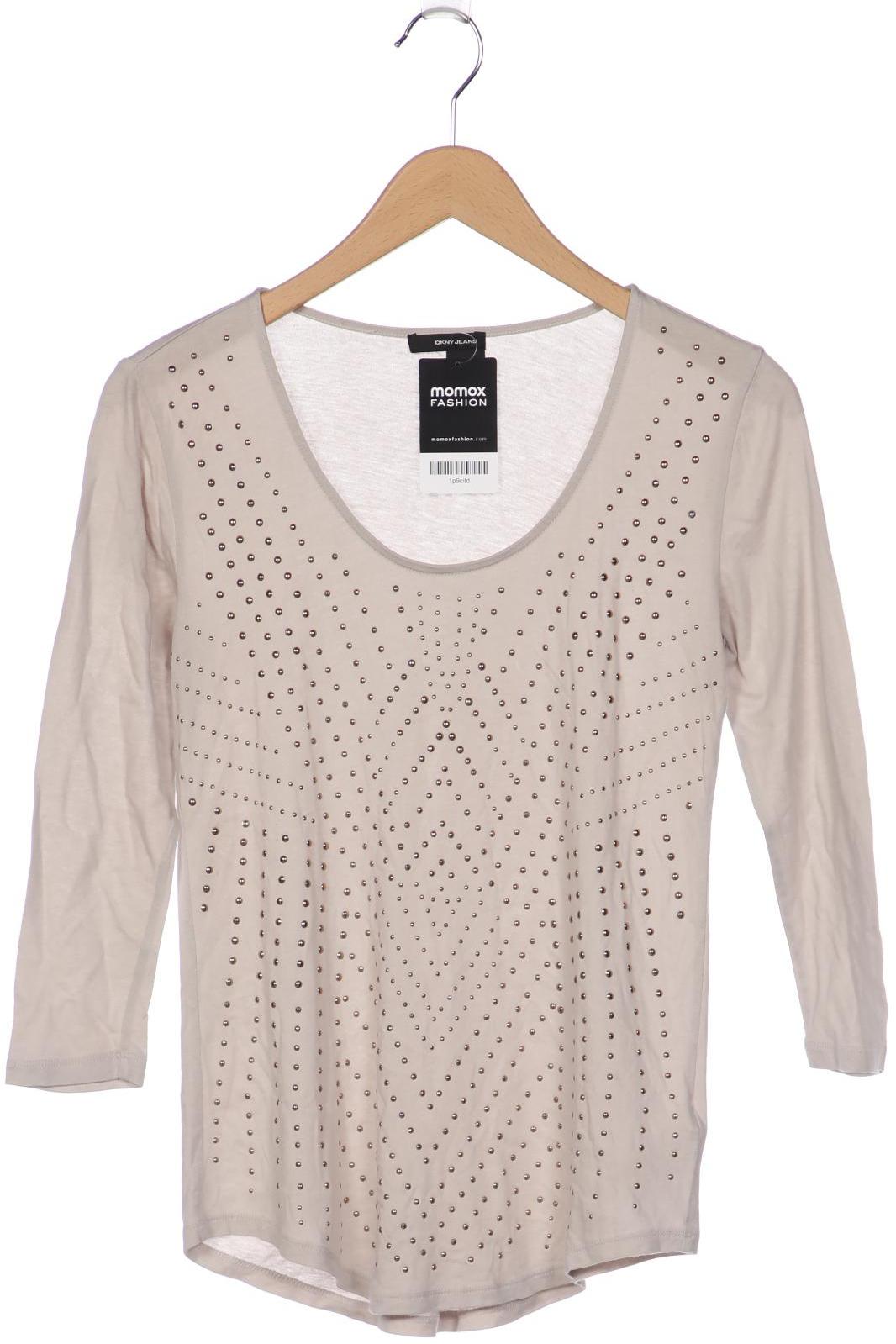 

DKNY by Donna Karan New York Damen Langarmshirt, beige
