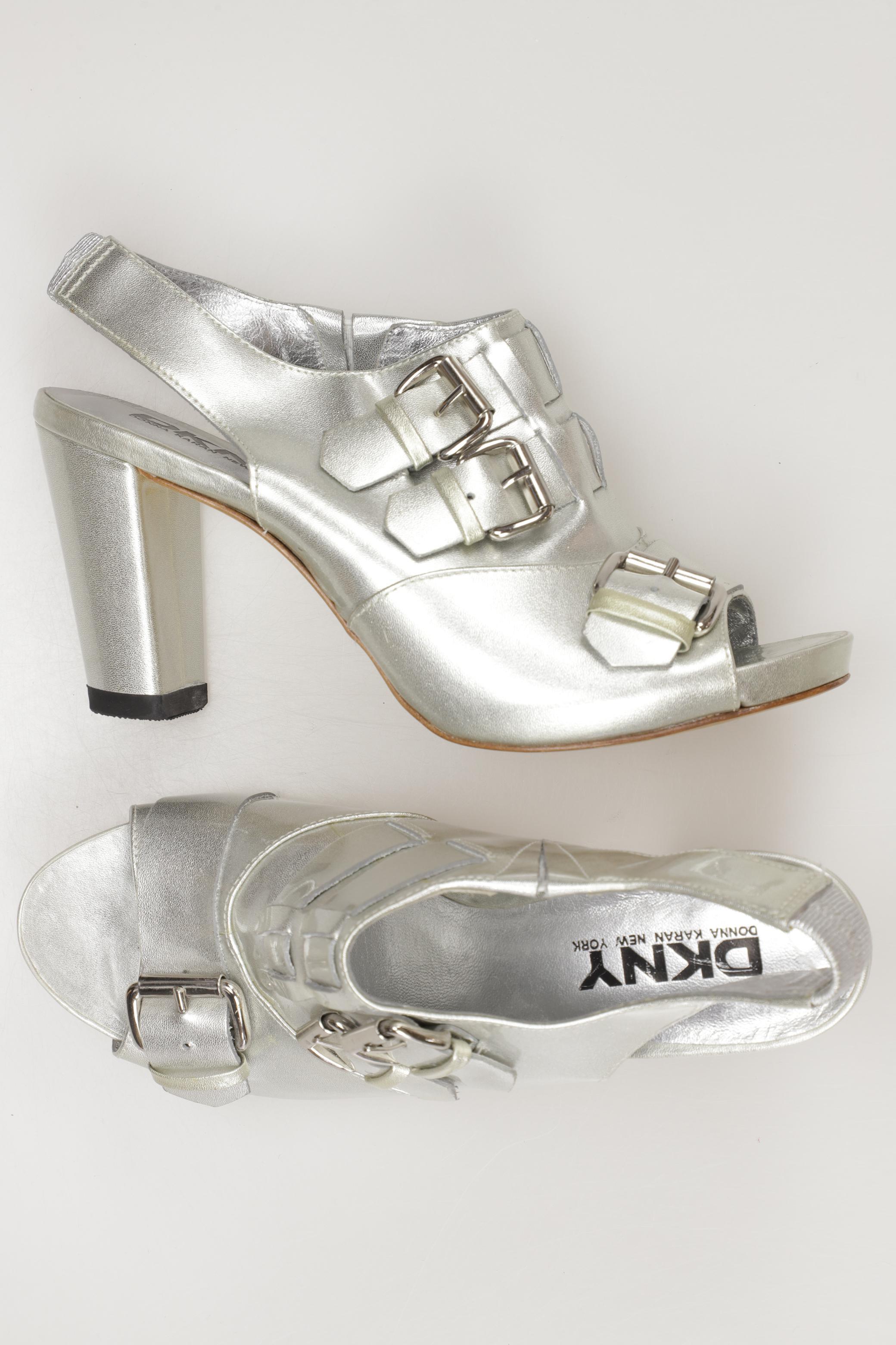 

Dkny by Donna Karan New York Damen Sandale, silber, Gr. 7.5