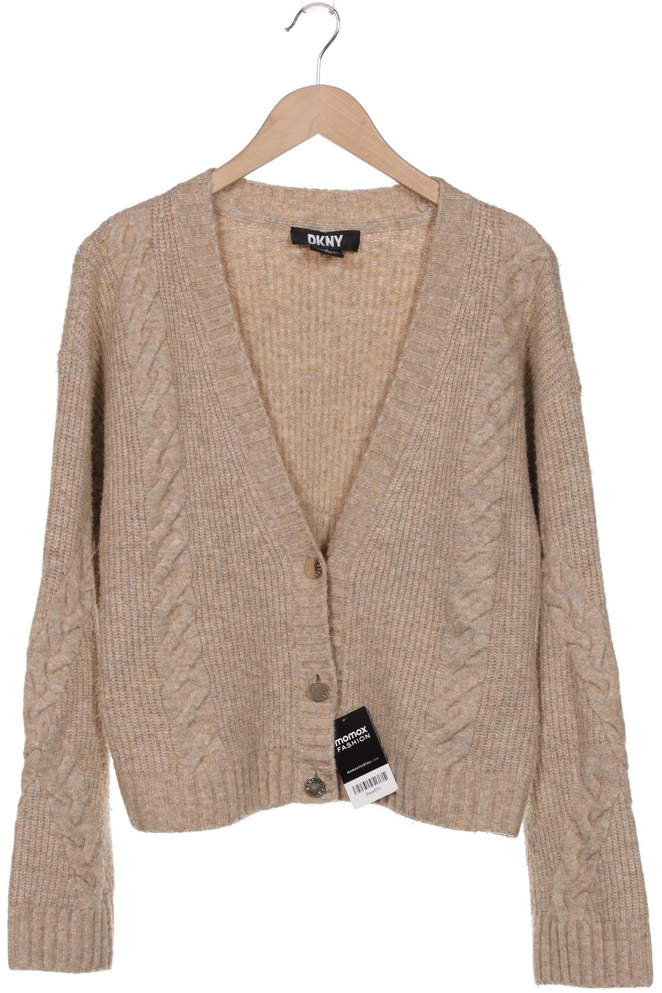 

Dkny by Donna Karan New York Damen Strickjacke, beige, Gr. 38