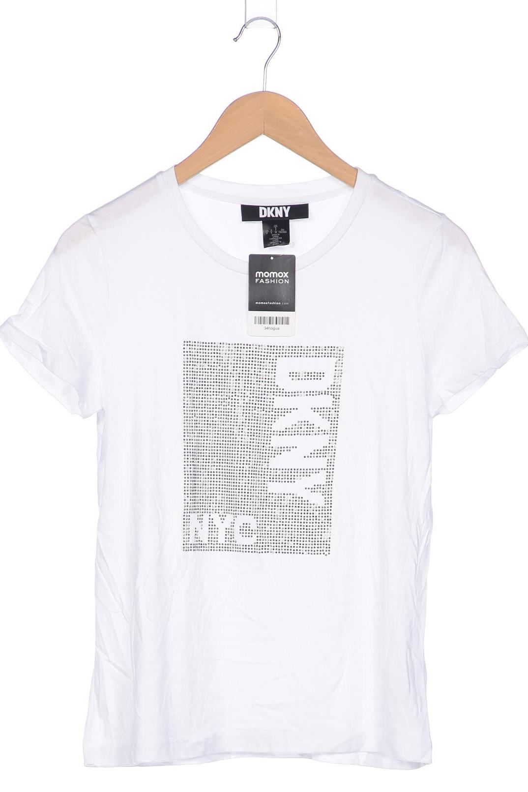 

Dkny by Donna Karan New York Damen T-Shirt, weiß, Gr. 36