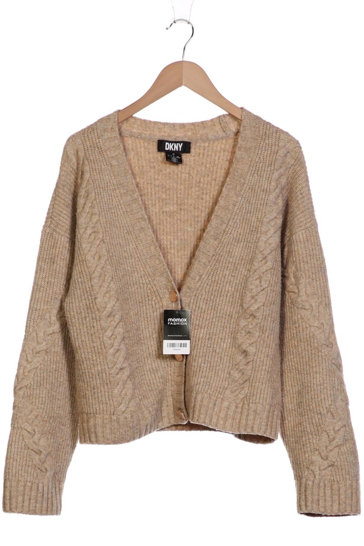 

Dkny by Donna Karan New York Damen Strickjacke, beige, Gr. 42