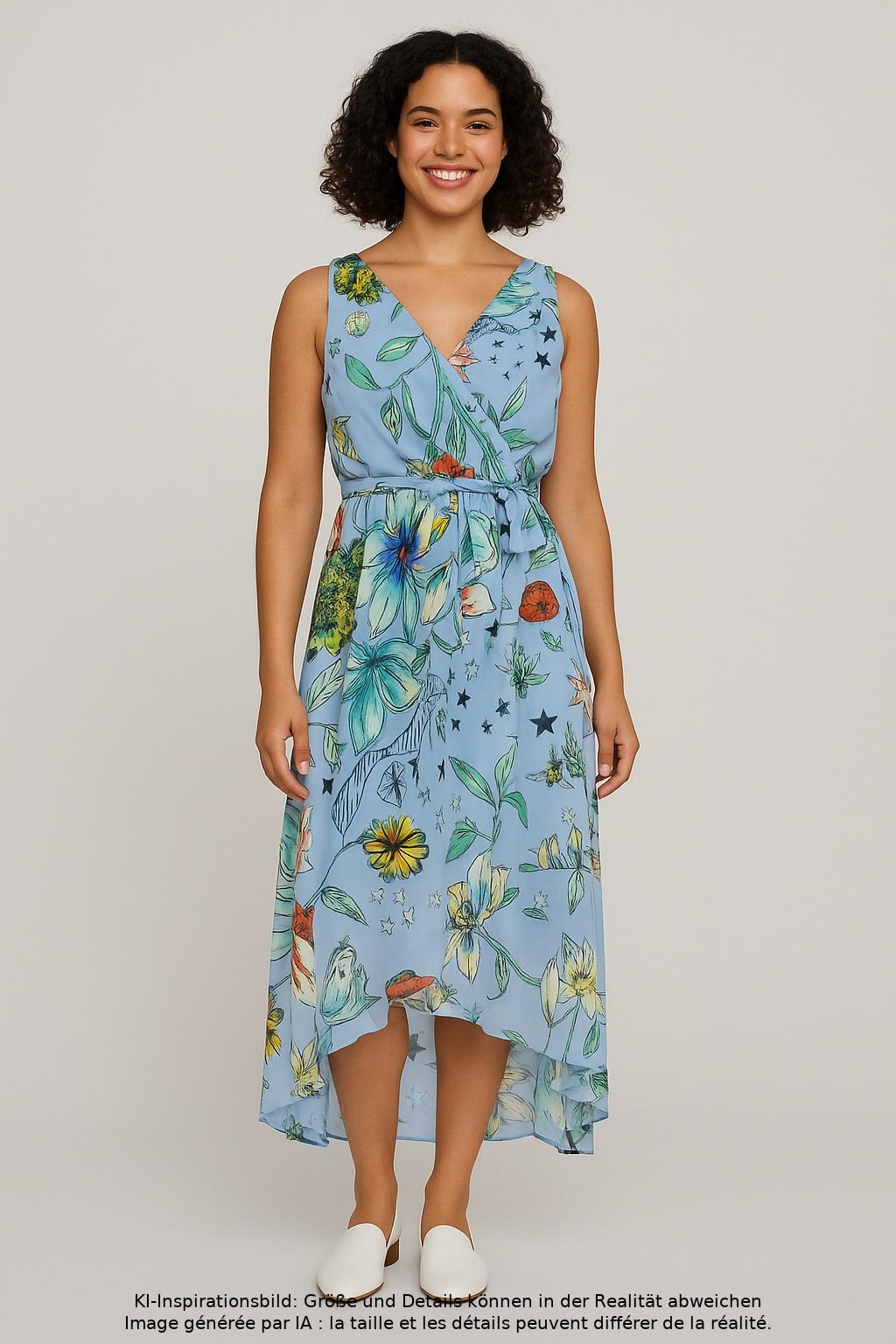 

Dkny by Donna Karan New York Damen Kleid, hellblau, Gr. 34