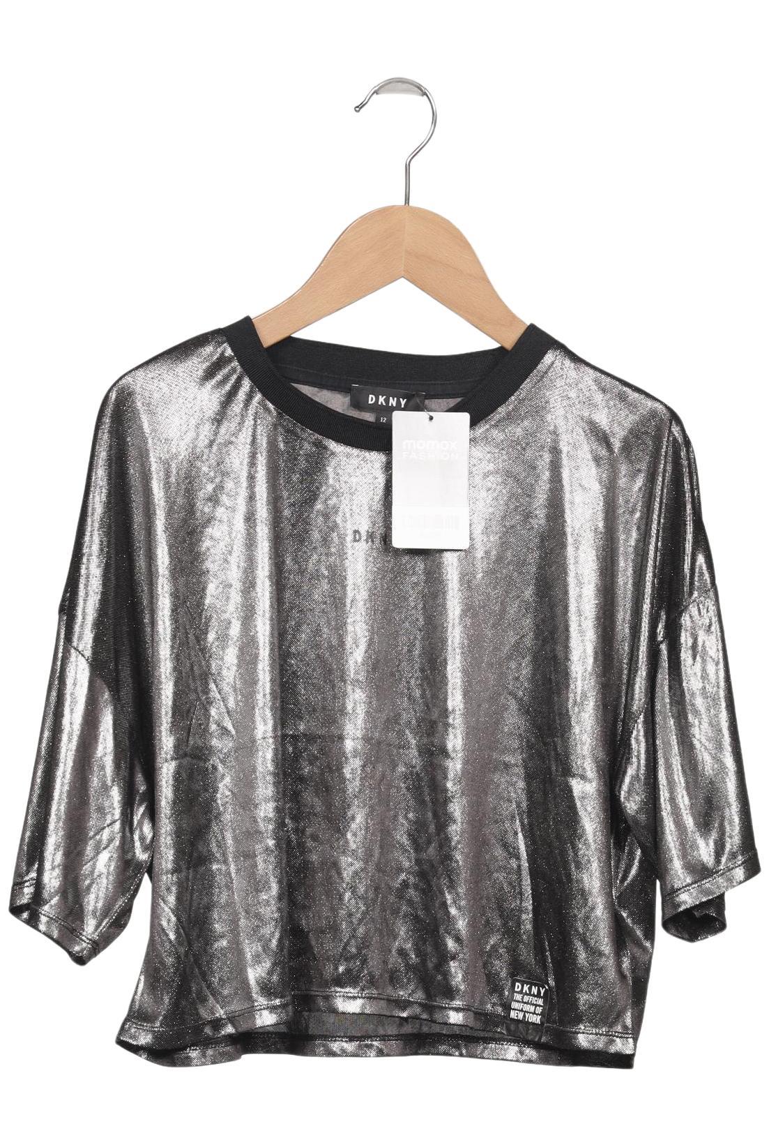 

Dkny by Donna Karan New York Damen T-Shirt, silber, Gr. 12