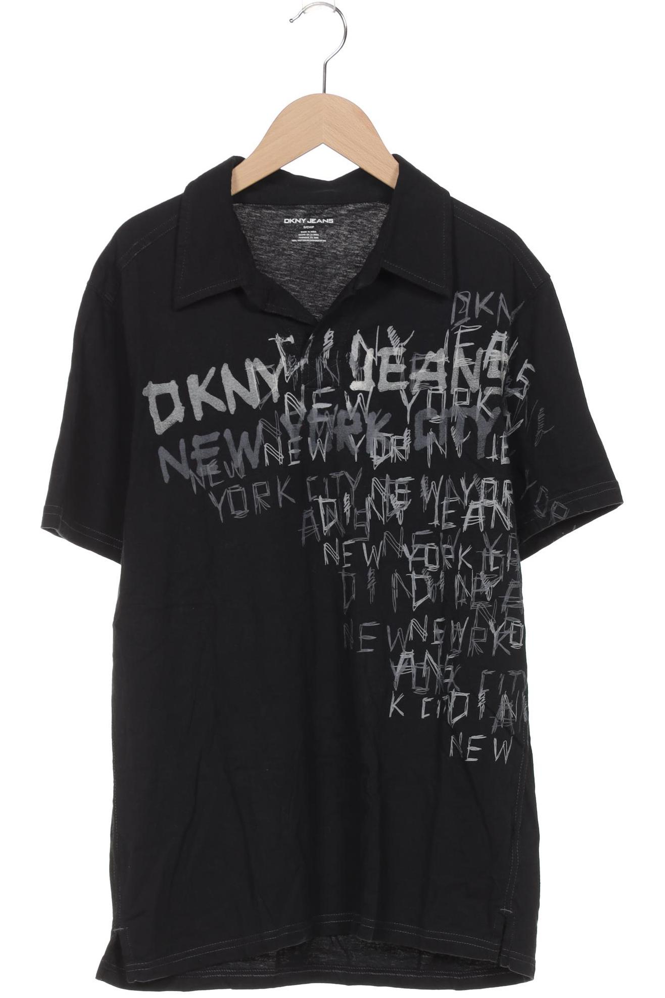 

Dkny by Donna Karan New York Herren Poloshirt, schwarz, Gr. 46