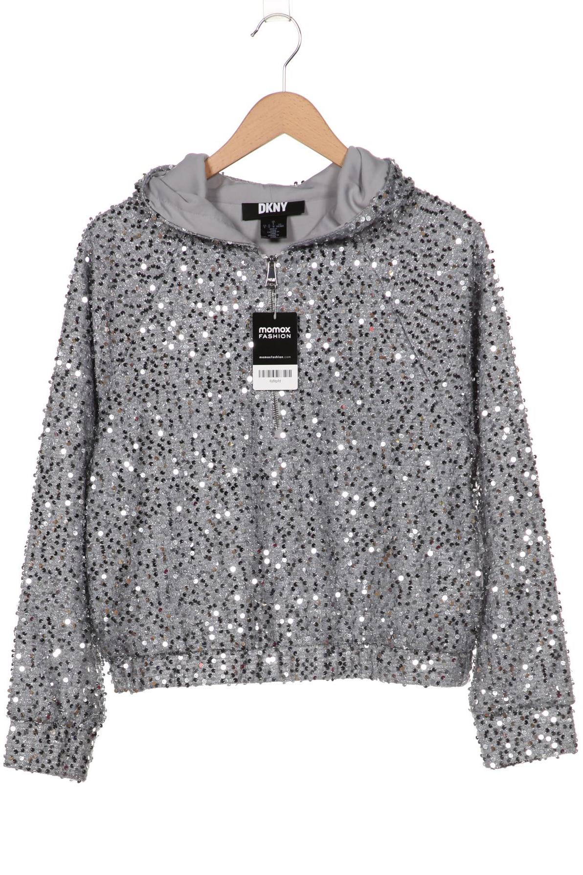 

DKNY by Donna Karan New York Damen Kapuzenpullover, silber