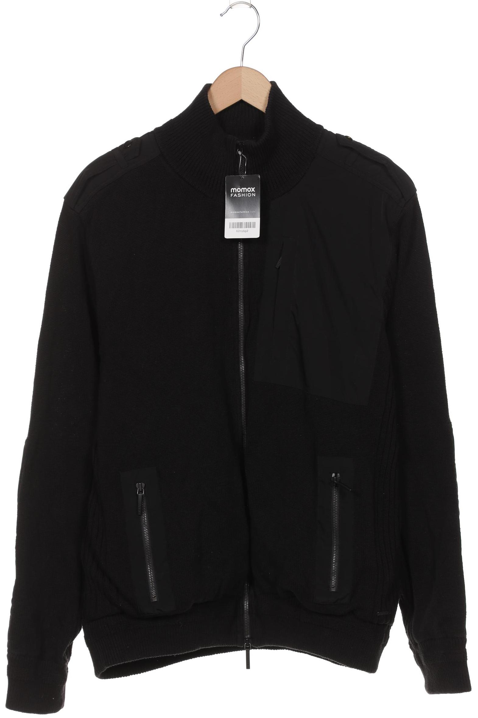 

Dkny by Donna Karan New York Herren Strickjacke, schwarz, Gr. 54