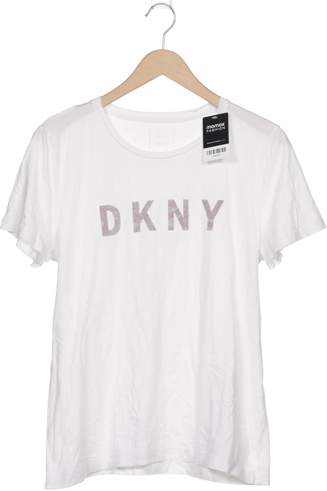 

Dkny by Donna Karan New York Damen T-Shirt, weiß, Gr. 42