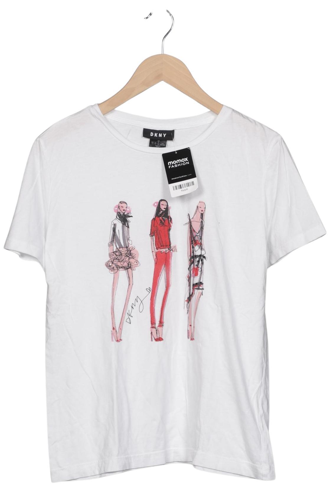 

Dkny by Donna Karan New York Damen T-Shirt, weiß, Gr. 36