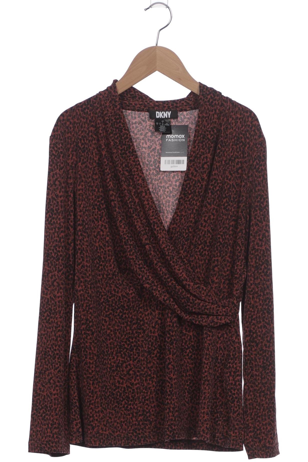 

Dkny by Donna Karan New York Damen Langarmshirt, bordeaux, Gr. 42