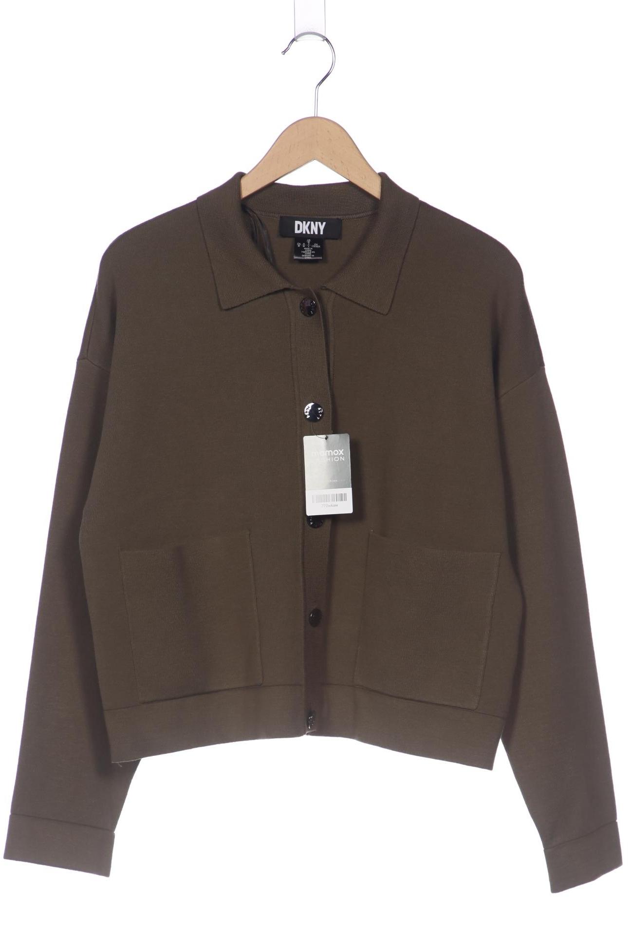 

Dkny by Donna Karan New York Damen Strickjacke, grün, Gr. 38