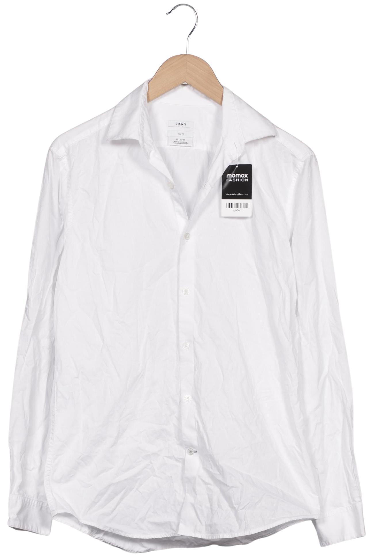 

Dkny by Donna Karan New York Herren Hemd, weiß, Gr. 15
