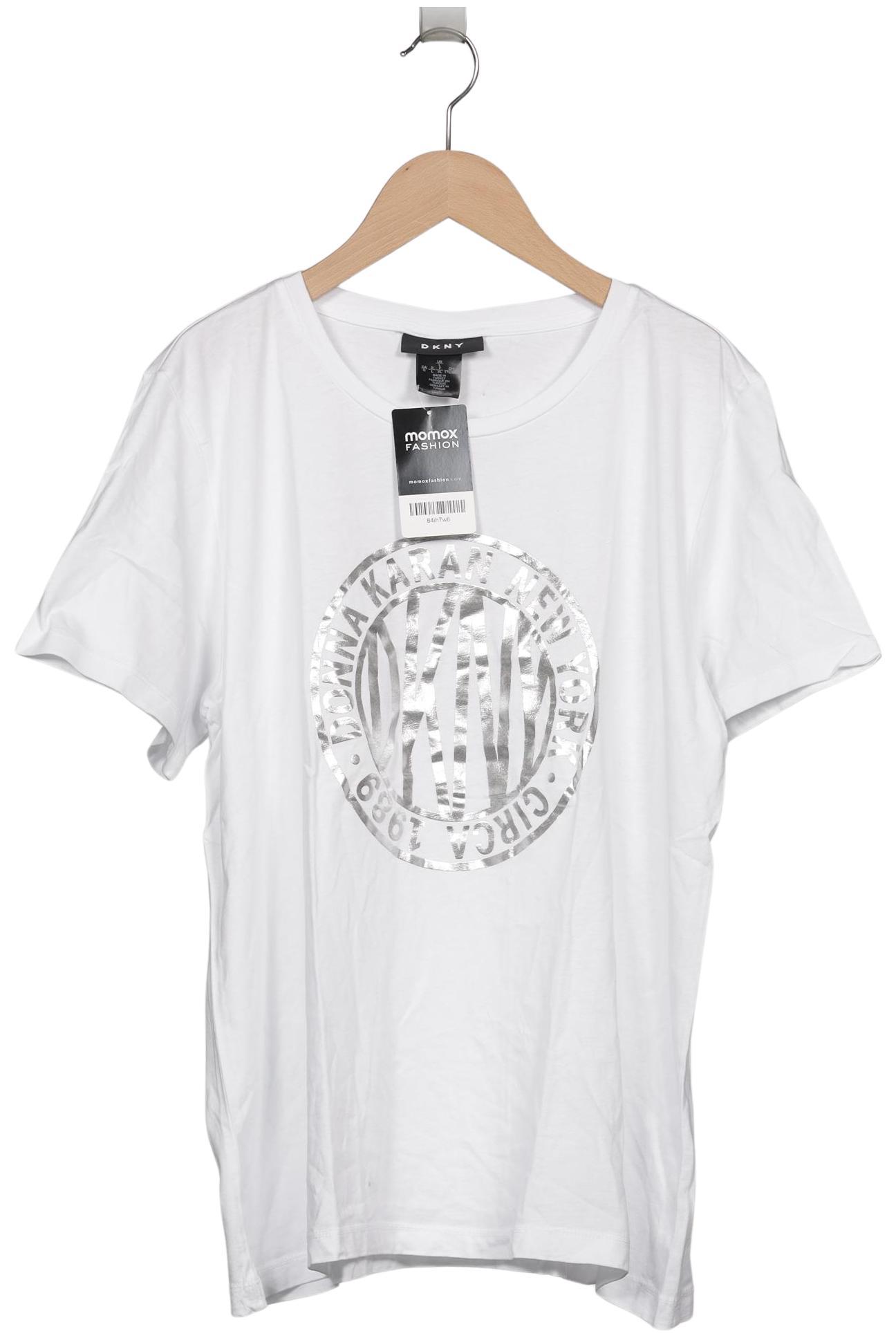 

Dkny by Donna Karan New York Damen T-Shirt, weiß, Gr. 42