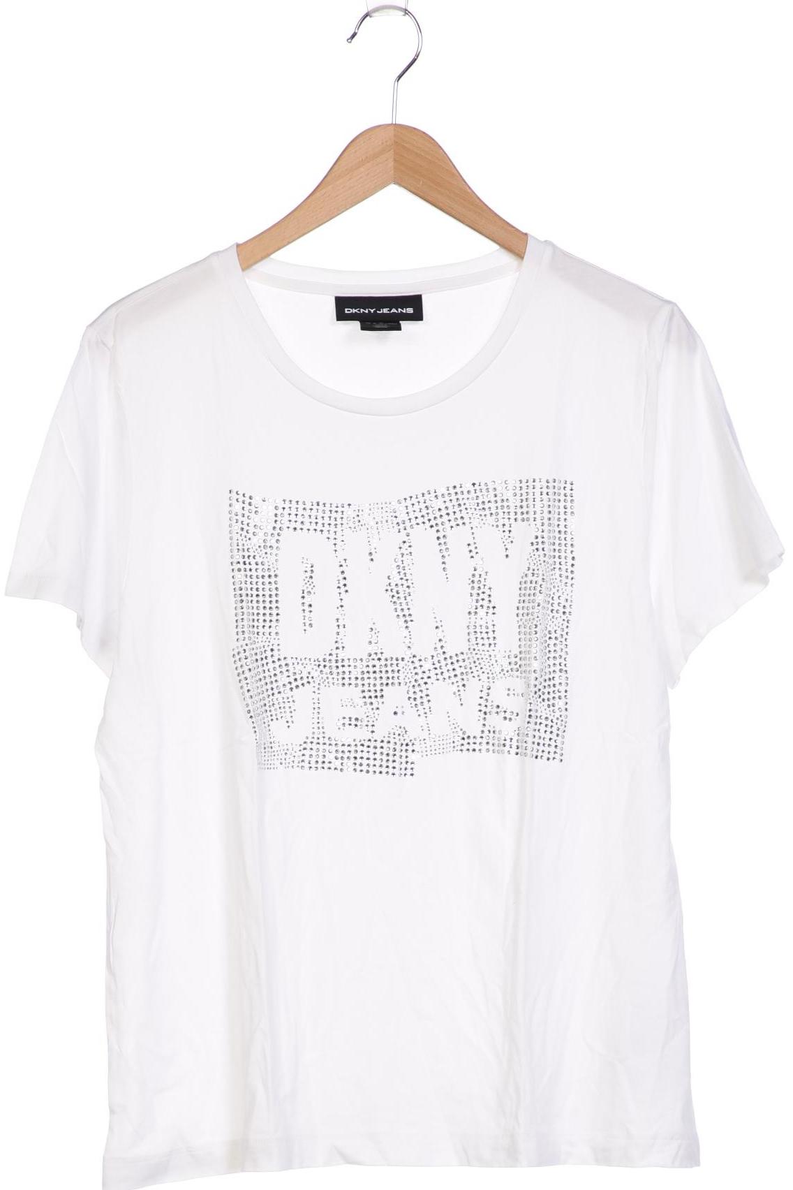 

Dkny by Donna Karan New York Damen T-Shirt, weiß, Gr. 44