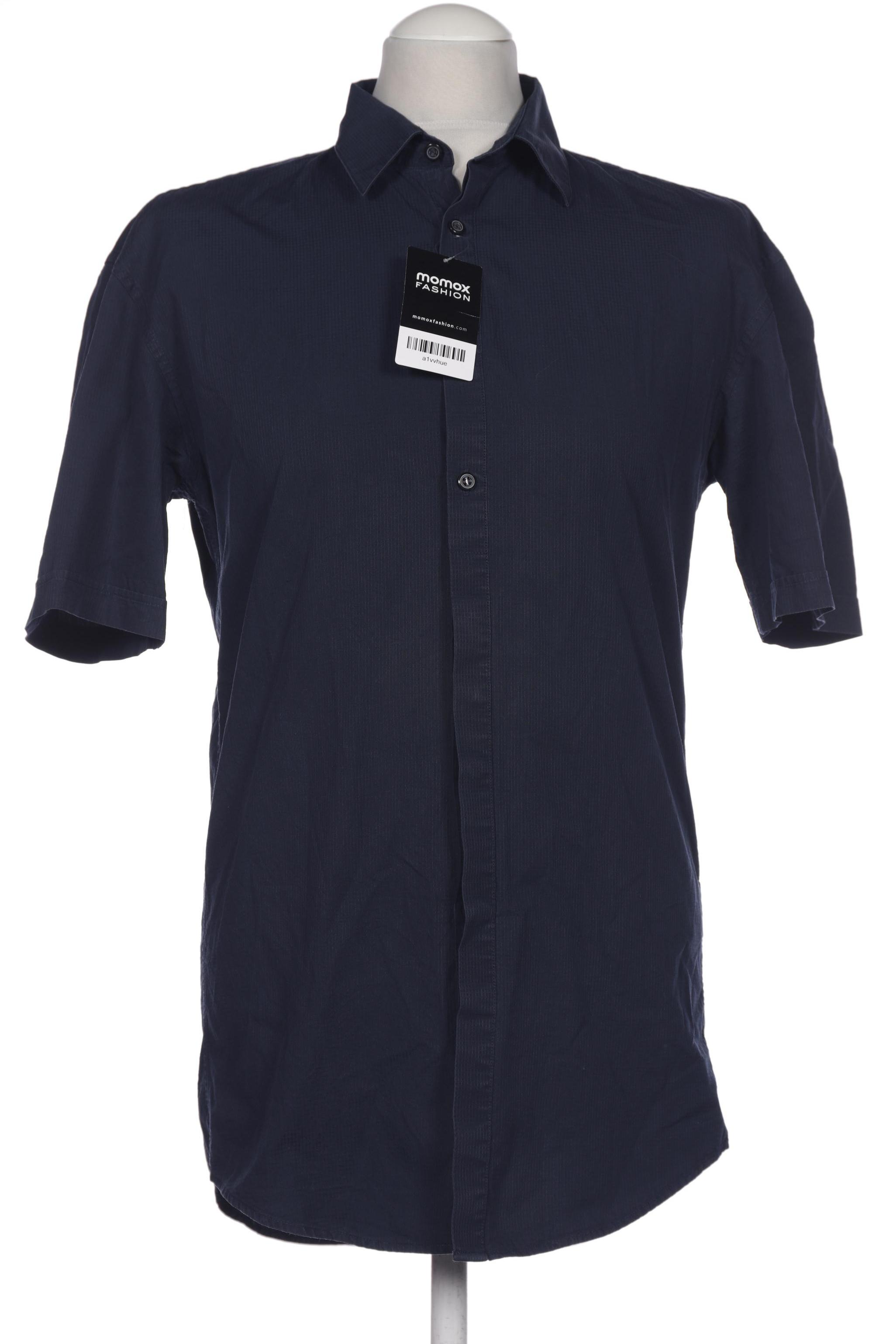 

DKNY by Donna Karan New York Herren Hemd, marineblau
