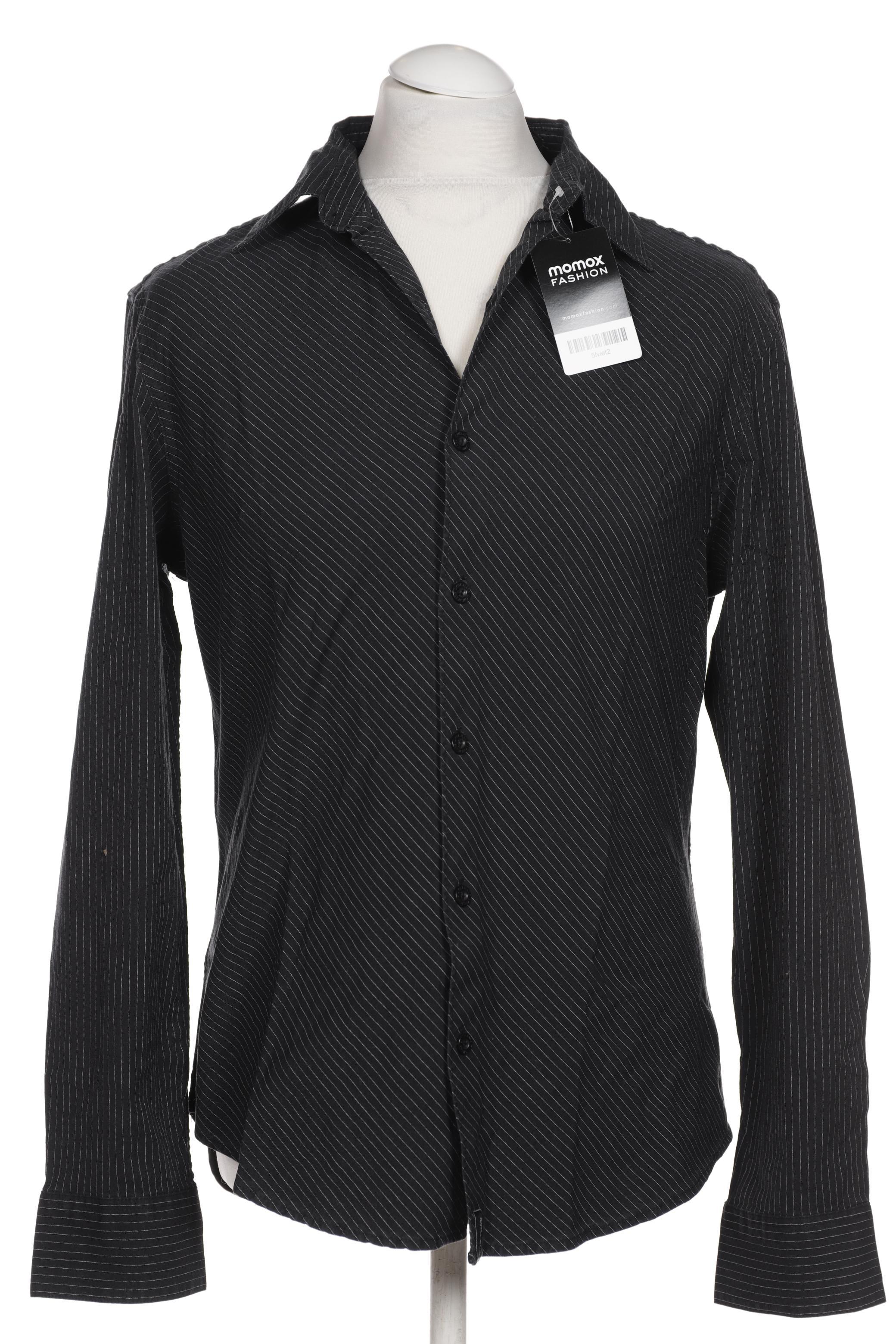 

Dkny by Donna Karan New York Herren Hemd, schwarz, Gr. 52
