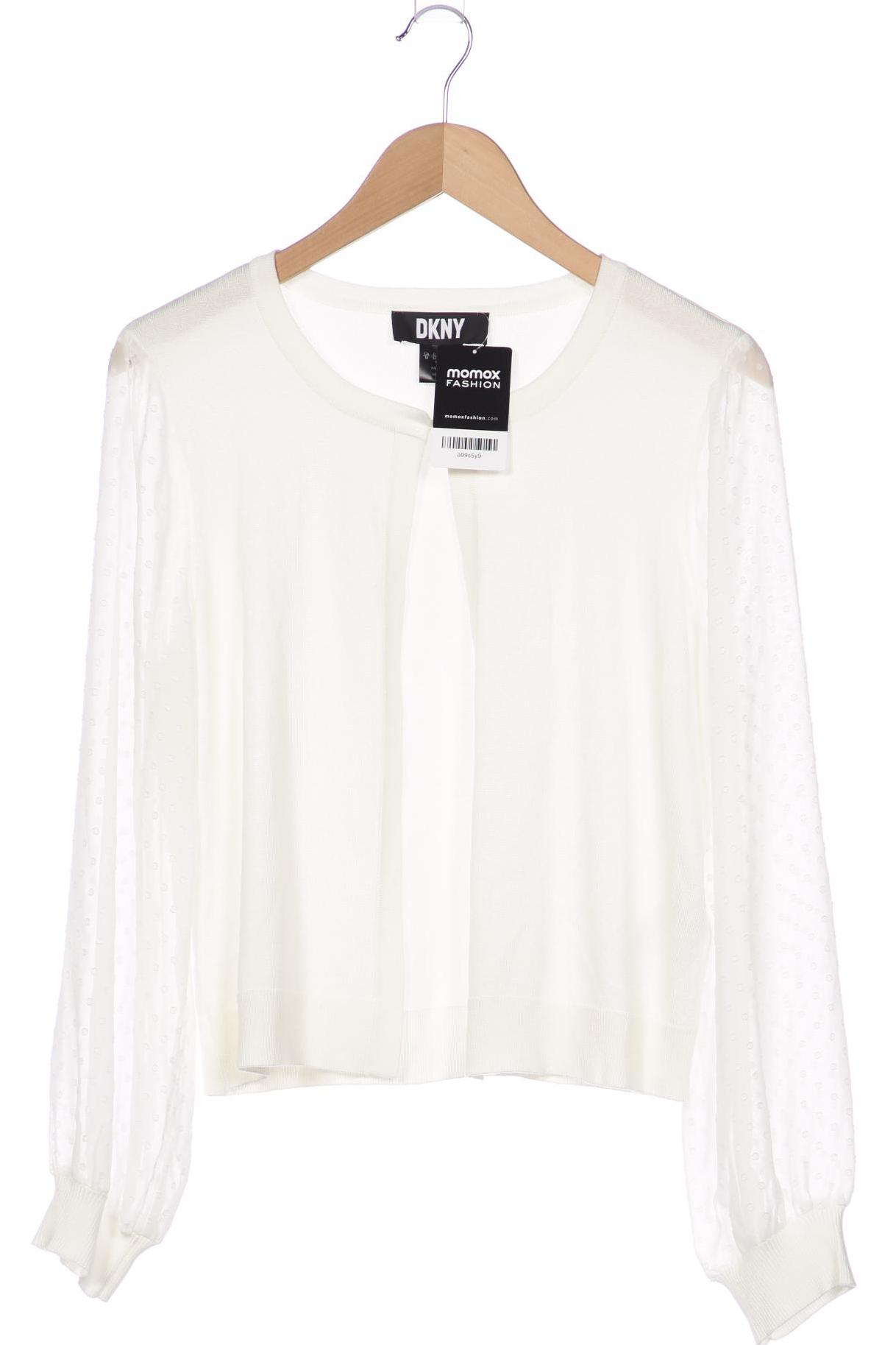 

Dkny by Donna Karan New York Damen Strickjacke, weiß, Gr. 38