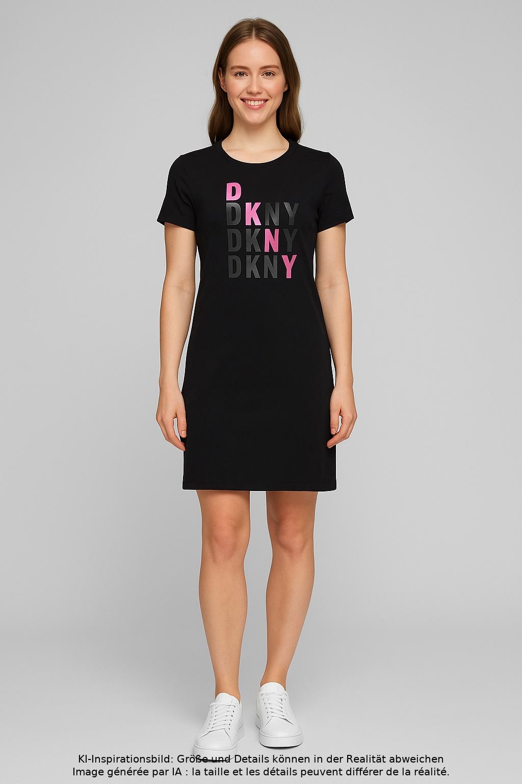 

Dkny by Donna Karan New York Damen Kleid, schwarz, Gr. 38