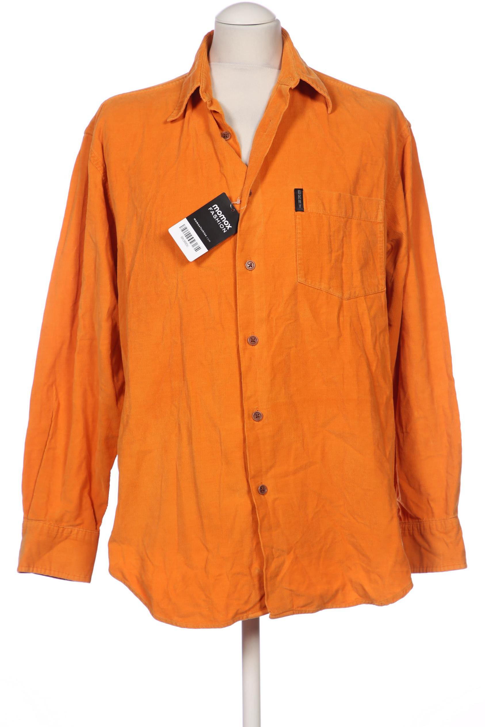 

Dkny by Donna Karan New York Herren Hemd, orange, Gr. 48