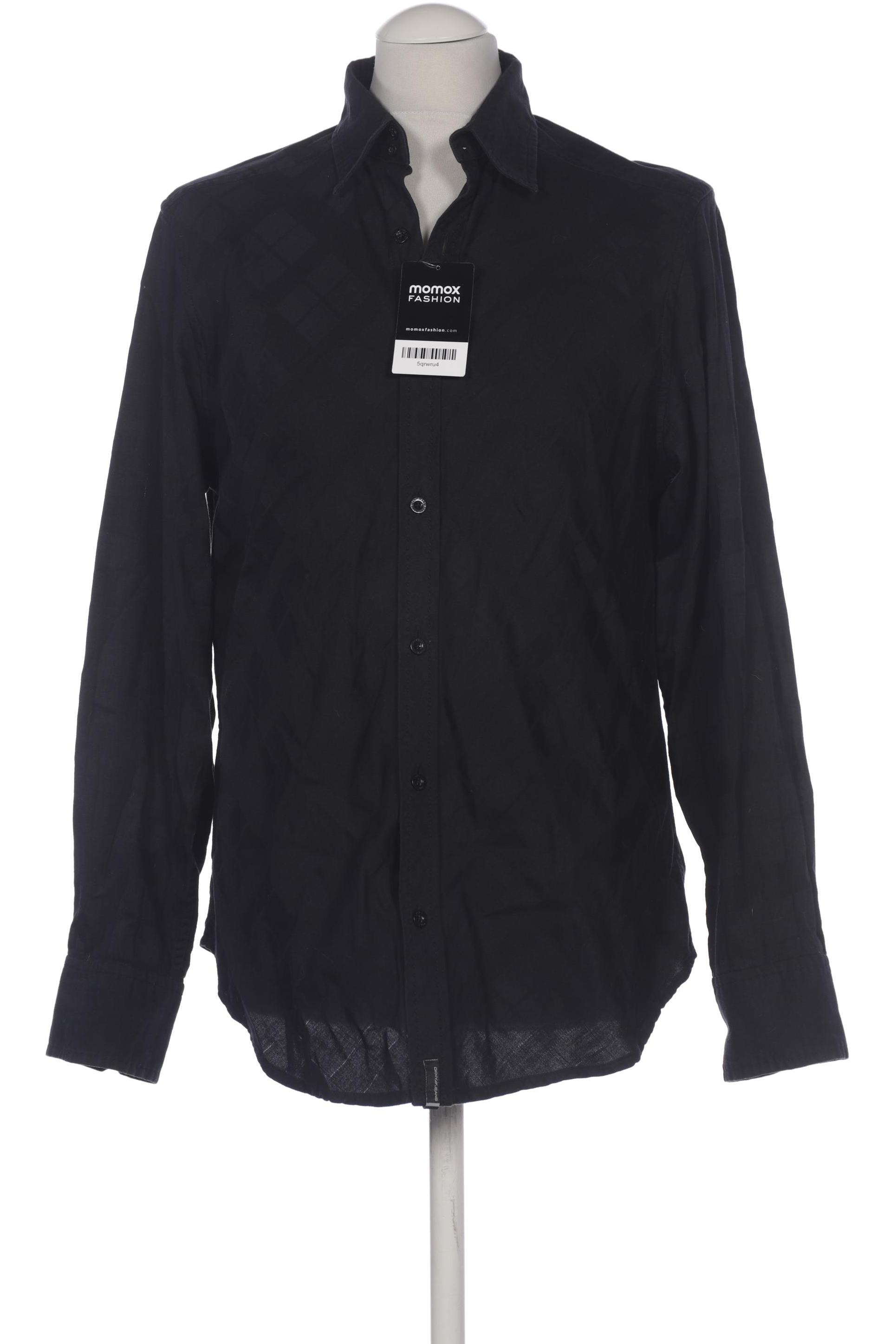 

Dkny by Donna Karan New York Herren Hemd, schwarz, Gr. 48