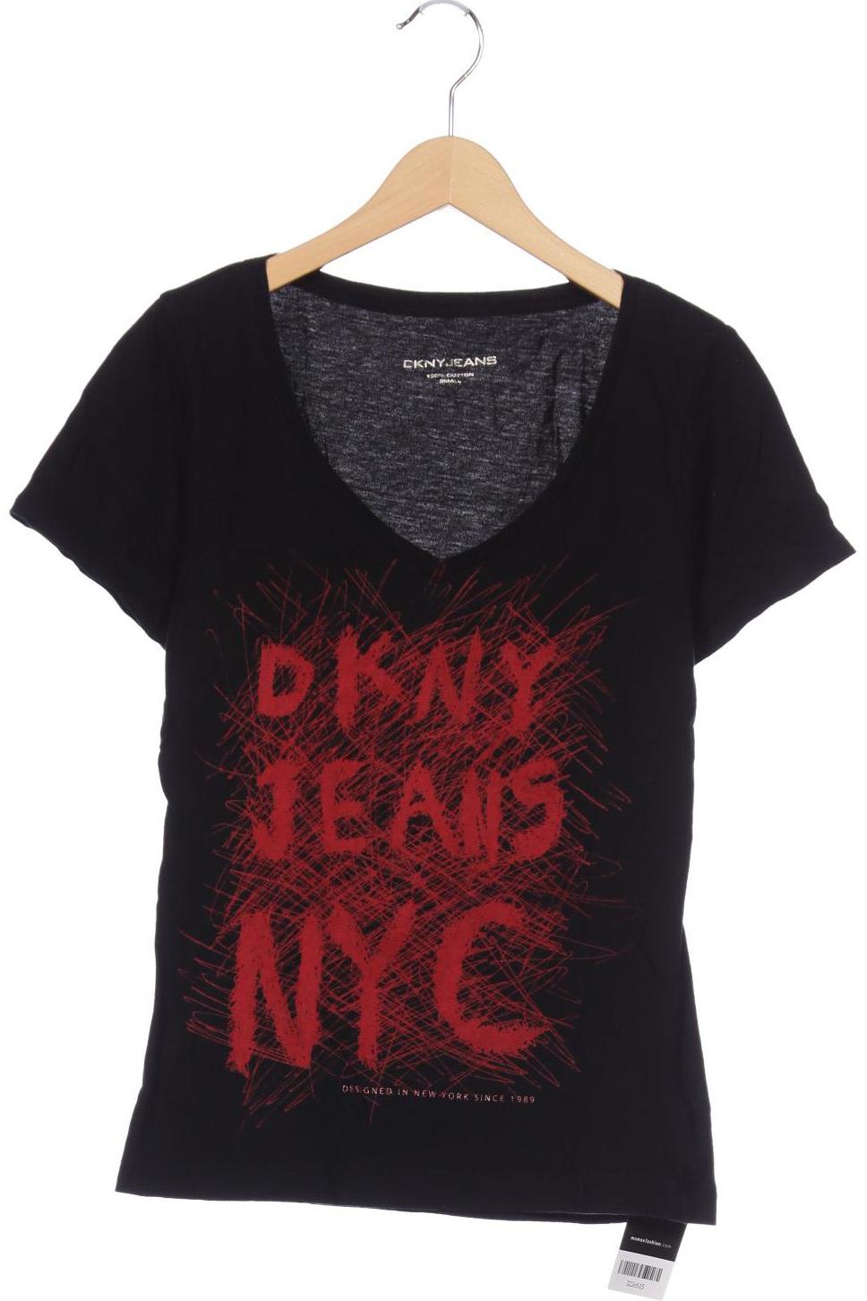 

Dkny by Donna Karan New York Damen T-Shirt, schwarz, Gr. 36