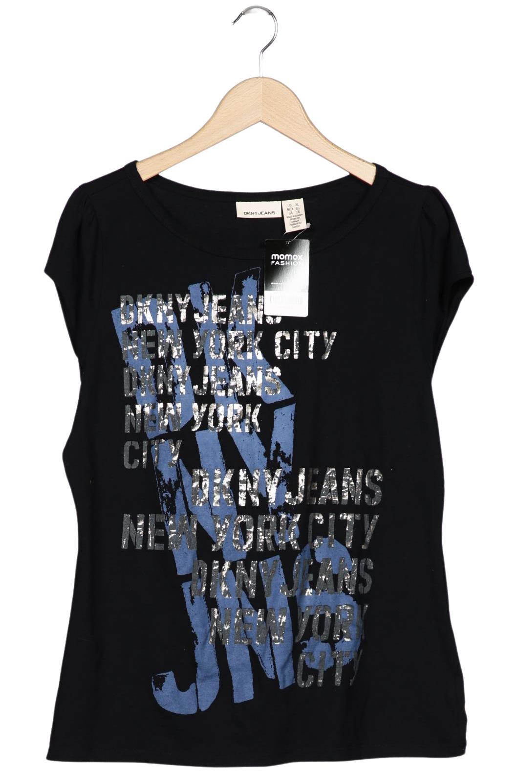 

Dkny by Donna Karan New York Damen T-Shirt, schwarz, Gr. 44