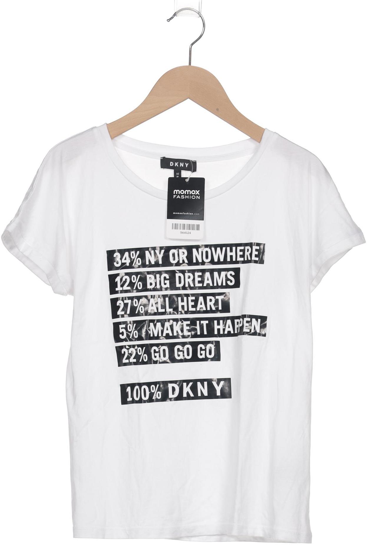 

Dkny by Donna Karan New York Damen T-Shirt, weiß, Gr. 176