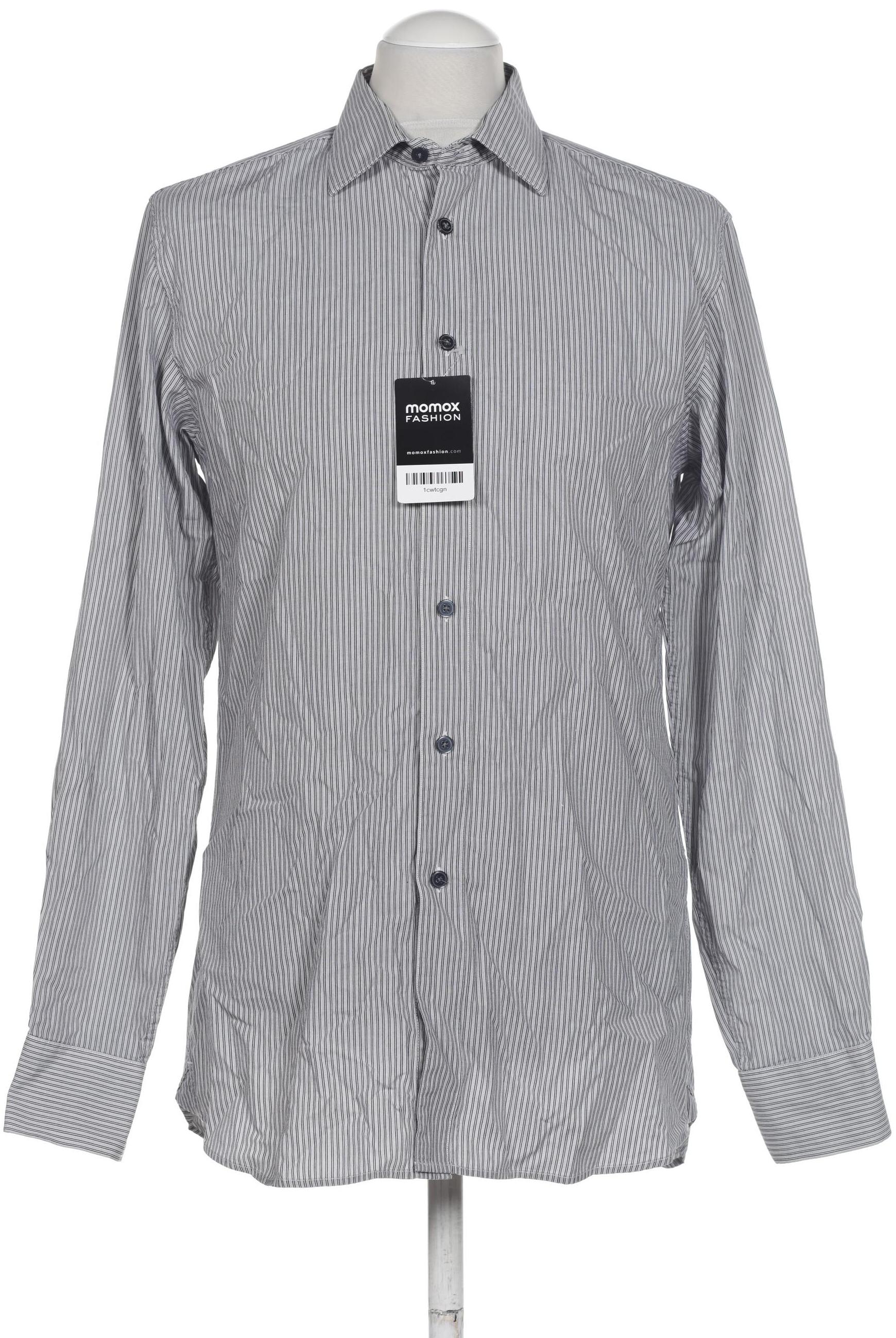 

Dkny by Donna Karan New York Herren Hemd, grau, Gr. 15.5
