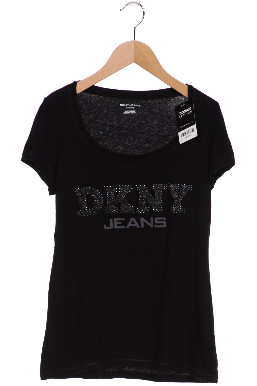 

Dkny by Donna Karan New York Damen T-Shirt, schwarz, Gr. 34